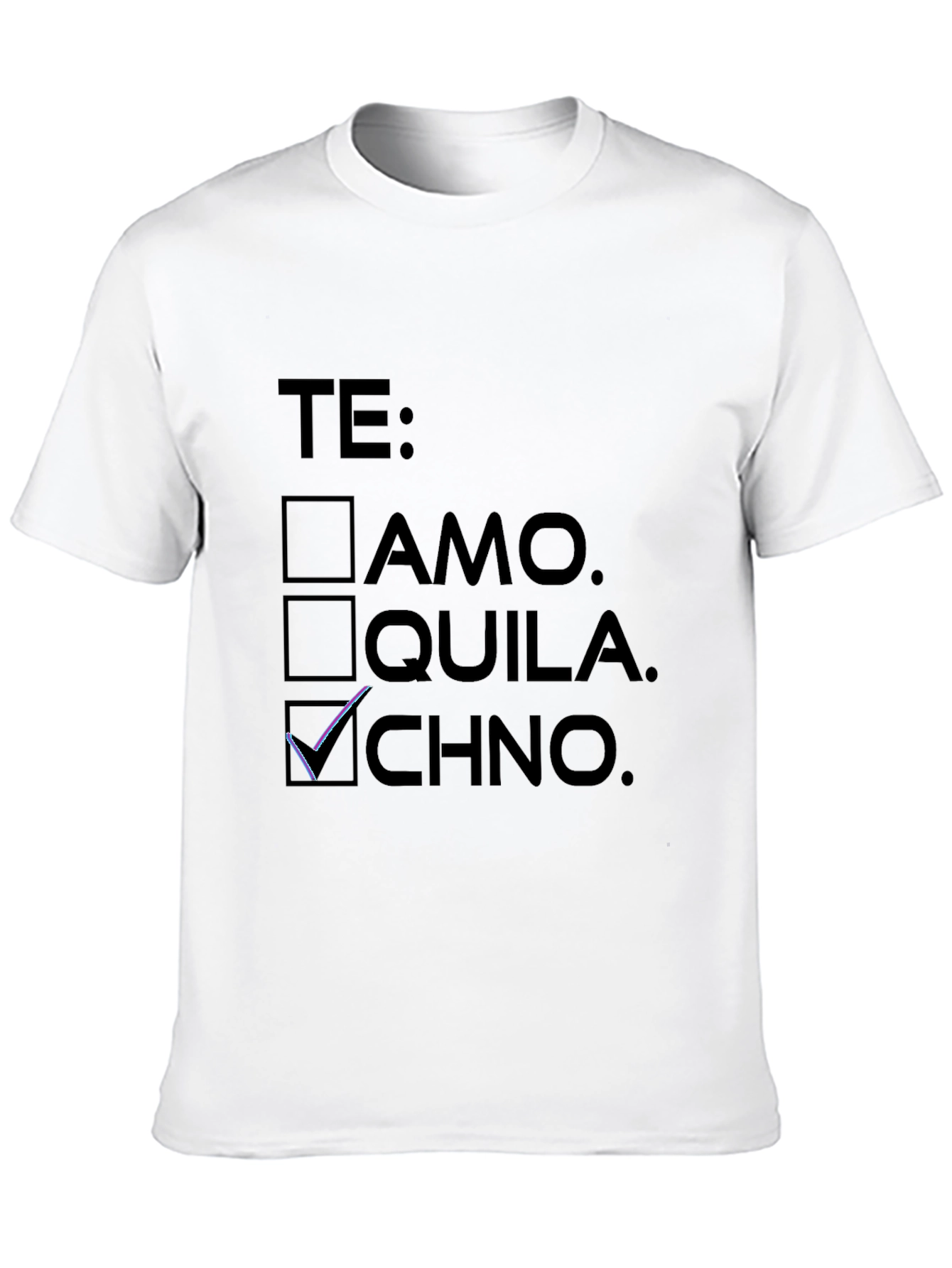 Te Techno Black T-Shirt