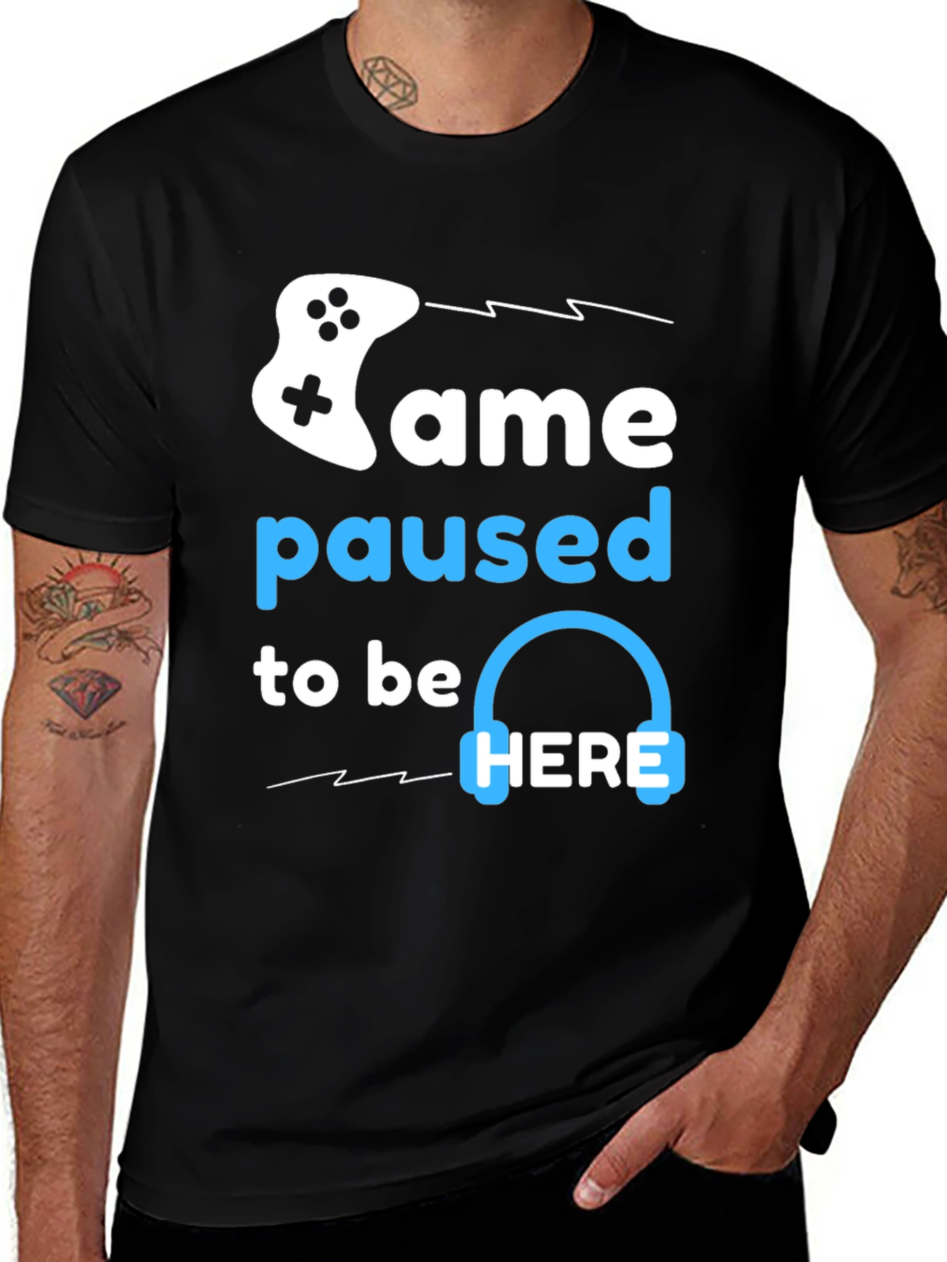 Game Paused T-Shirt - Gamer Apparel