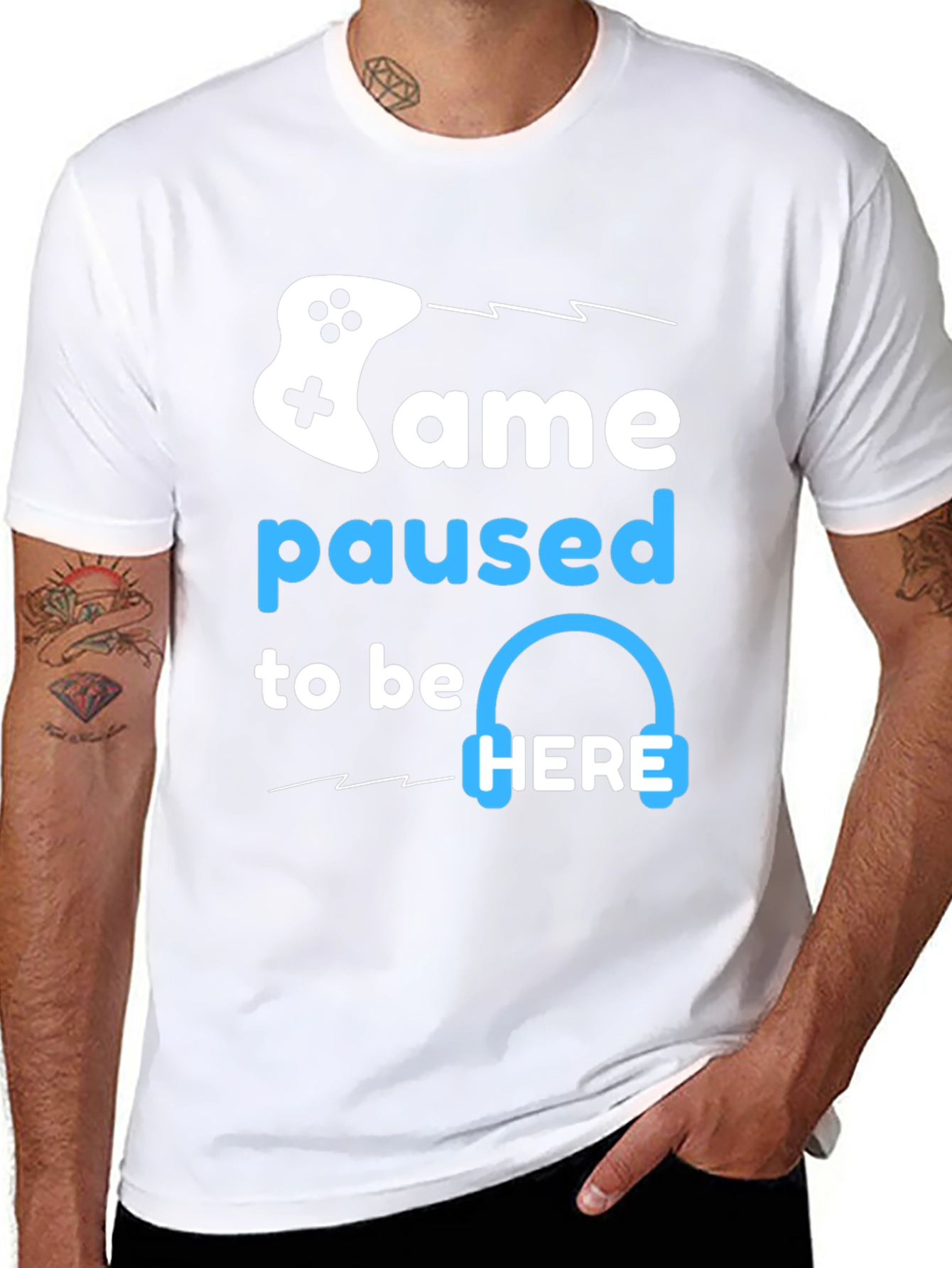 Game Paused T-Shirt - Gamer Apparel