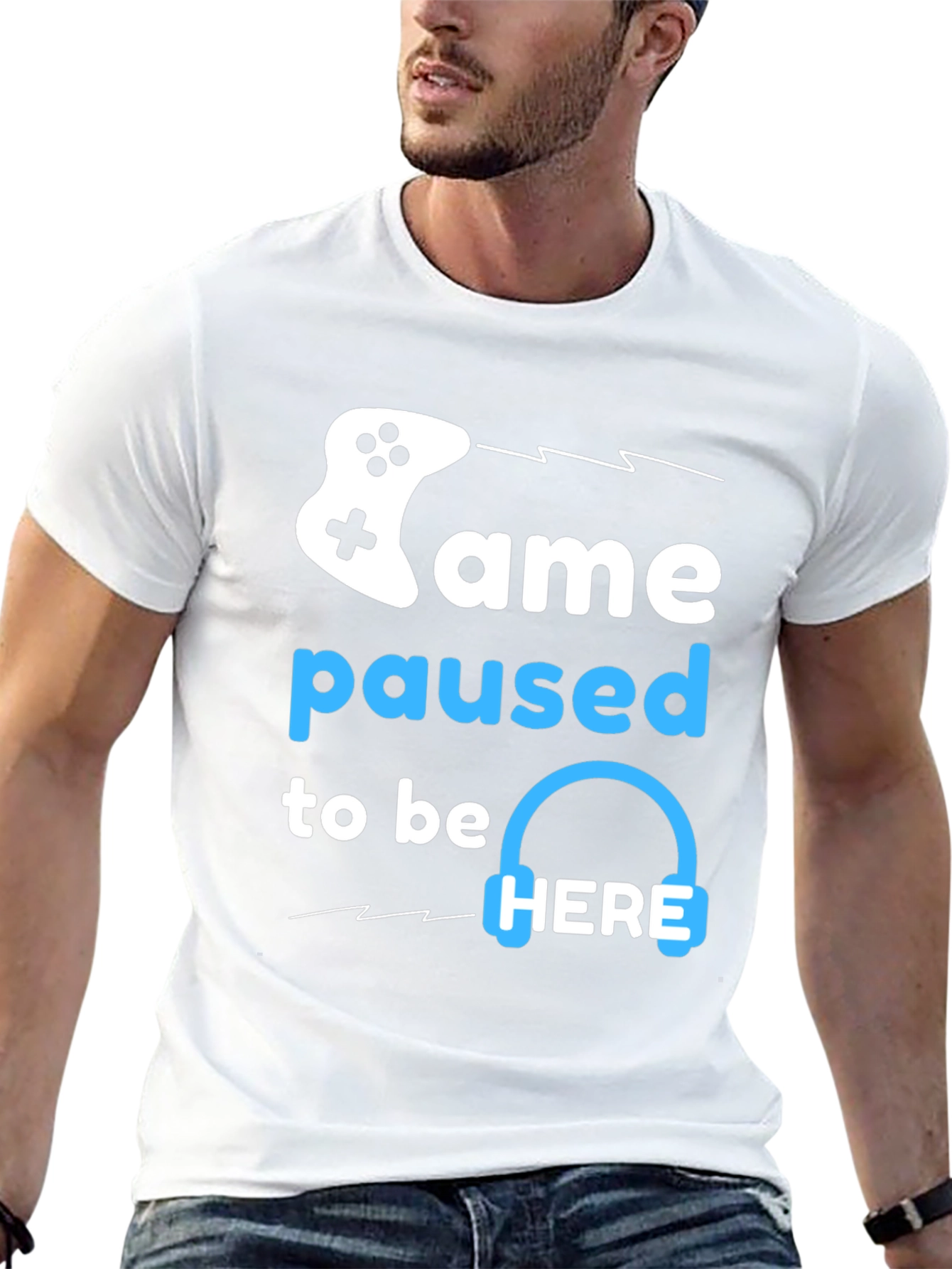Game Paused T-Shirt - Gamer Apparel