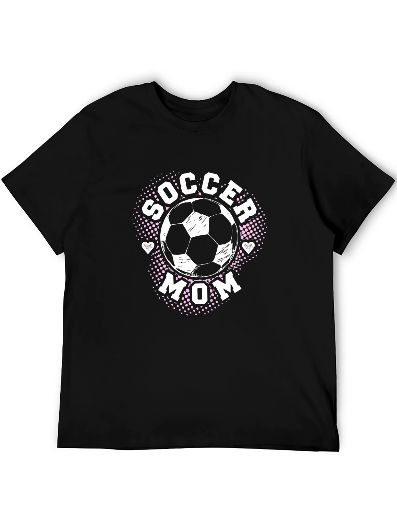 Soccer Mom Graphic T-Shirt - Black