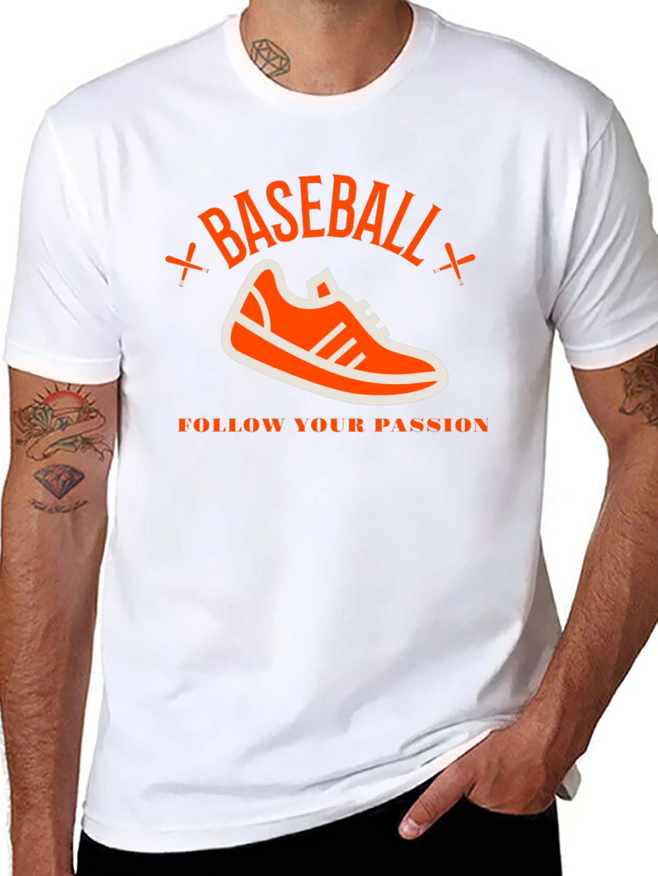 Baseball Passion T-Shirt - Black Graphic Tee