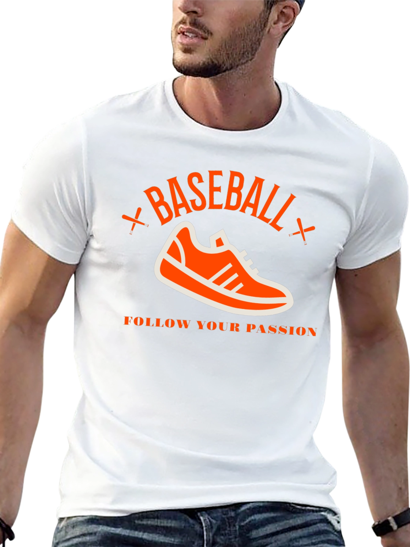 Baseball Passion T-Shirt - Black Graphic Tee