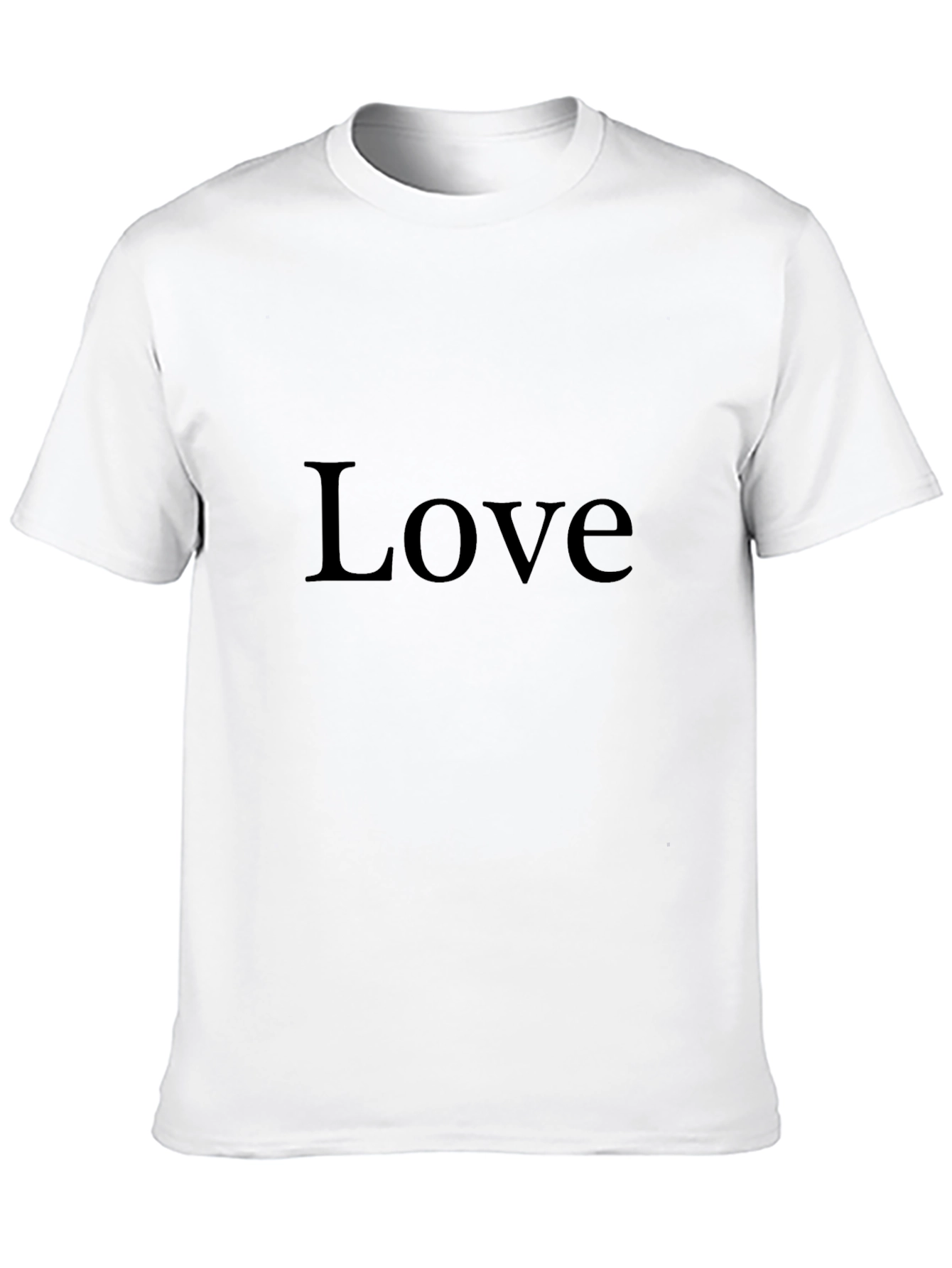 Love T-Shirt - Classic Black Tee