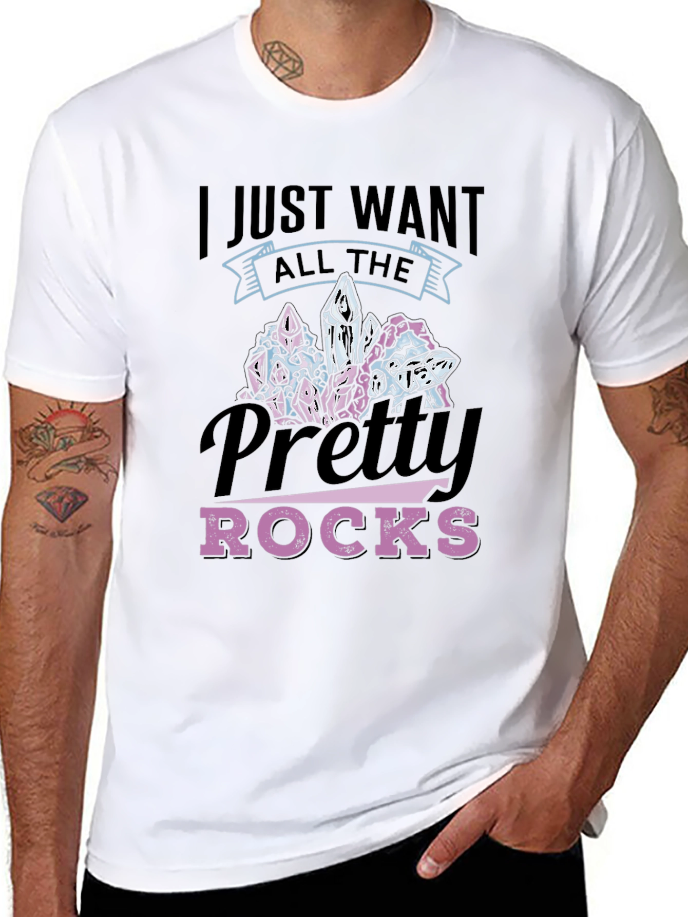 Pretty Rocks T-Shirt - Mineral Collector Tee