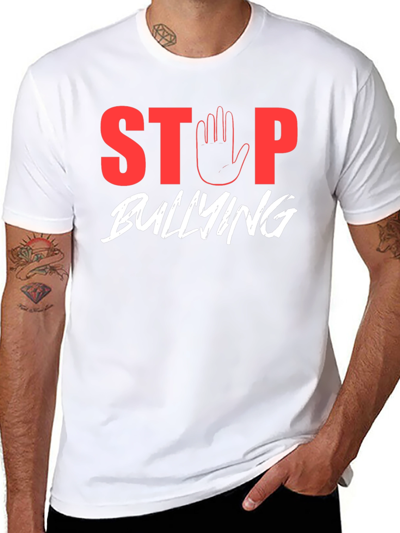 Stop Bullying Graphic Tee - Anti Bullying T-Shirt