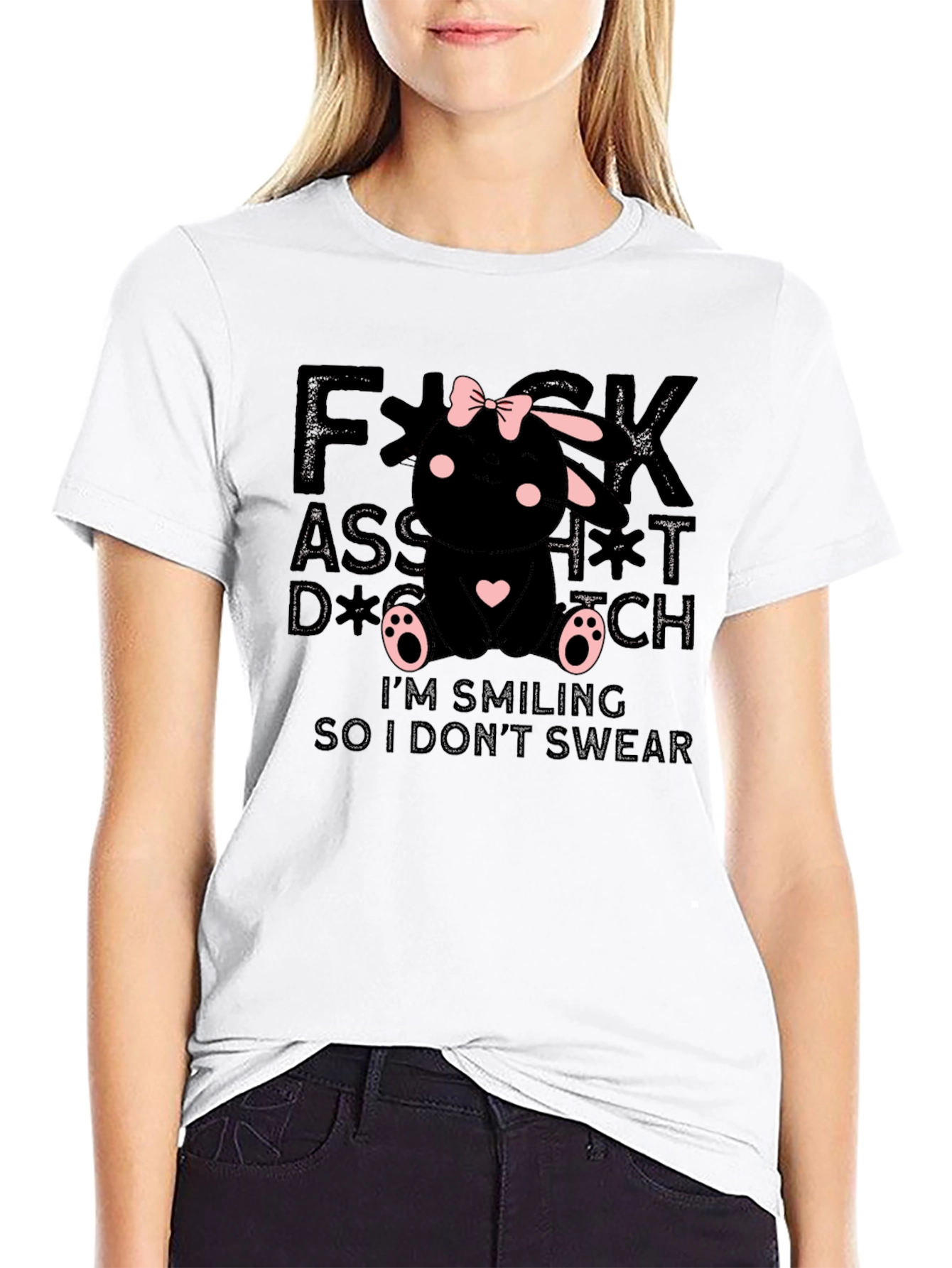 F*ck Assh*t D*ck B*tch Bunny T-Shirt