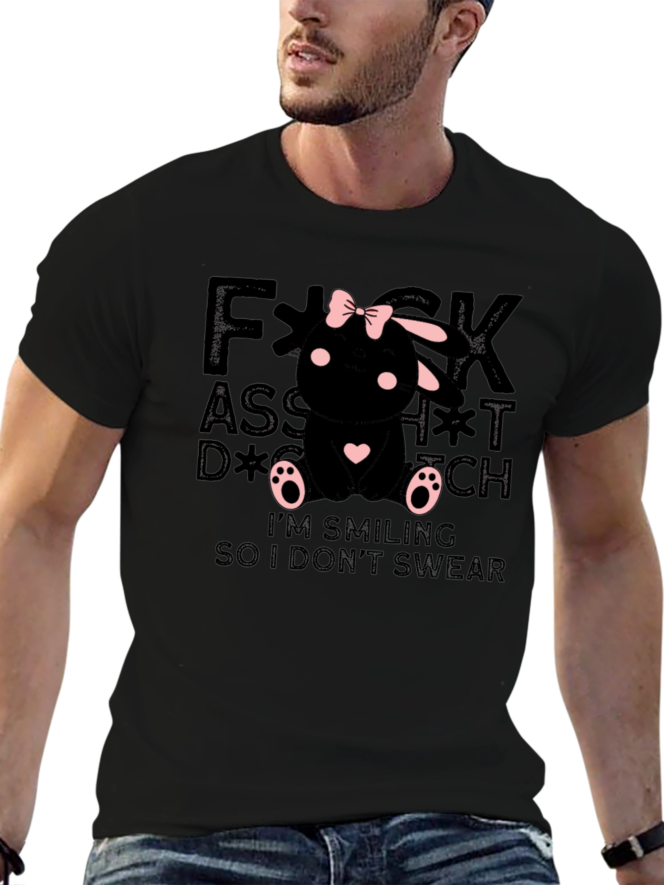 F*ck Assh*t D*ck B*tch Bunny T-Shirt