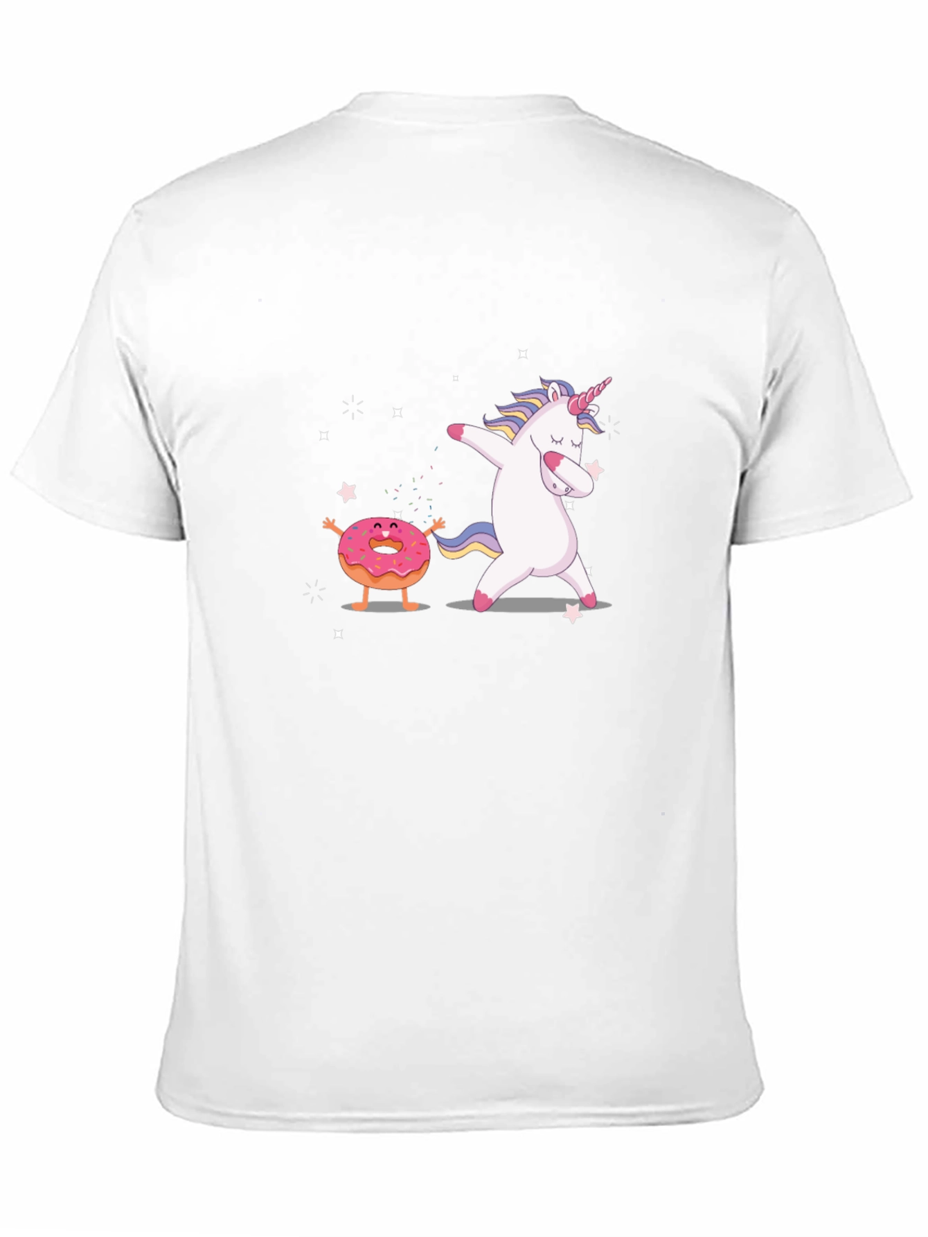 Unicorn & Donut Dabbing Graphic Tee