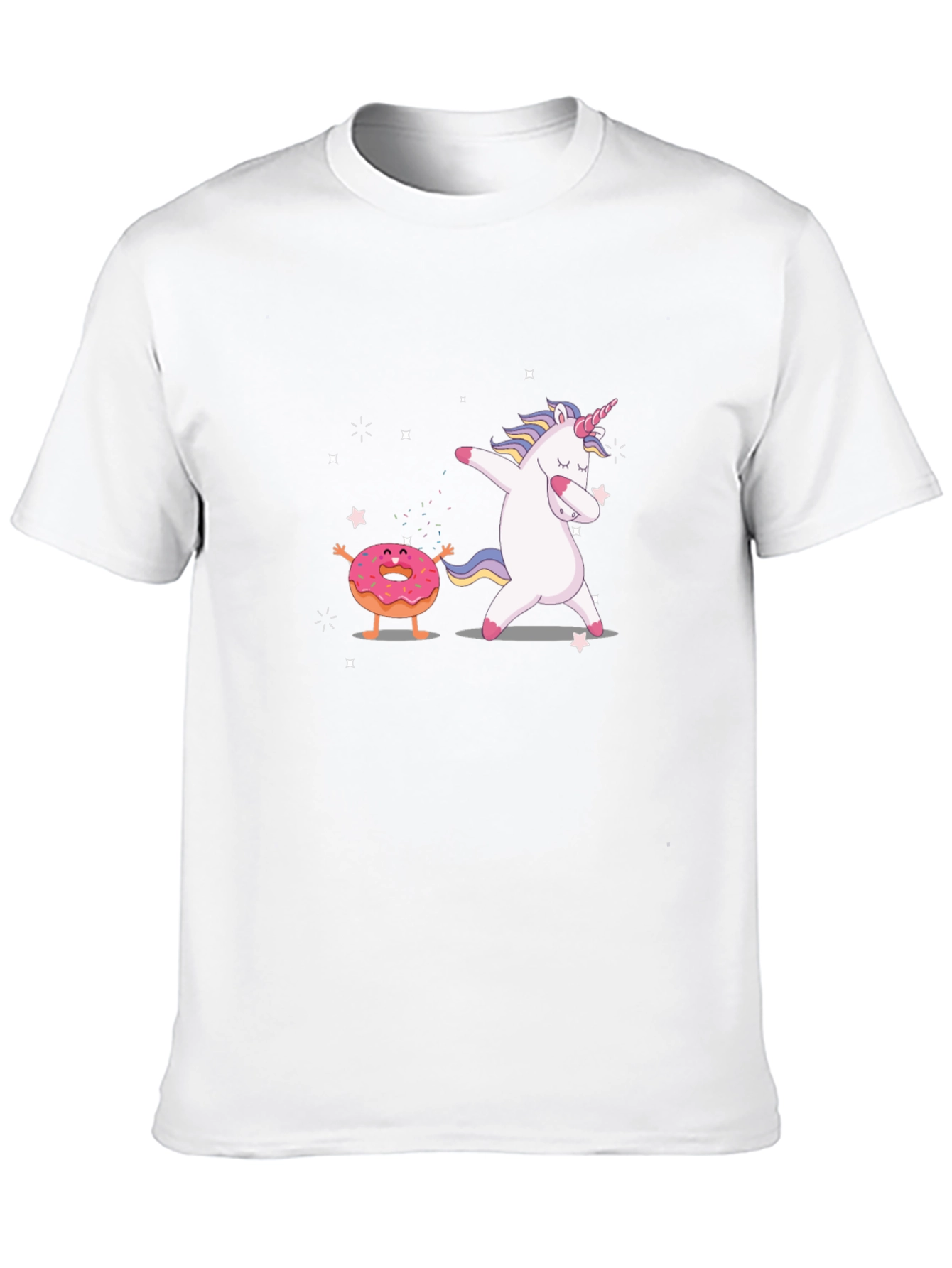 Unicorn & Donut Dabbing Graphic Tee