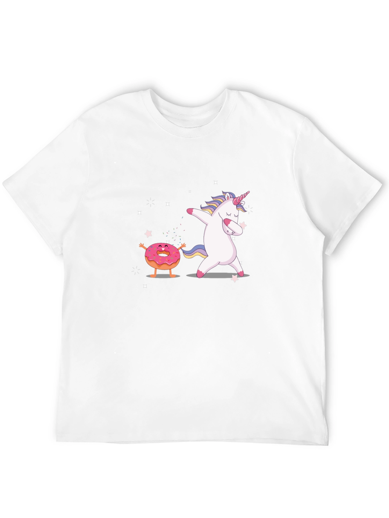 Unicorn & Donut Dabbing Graphic Tee