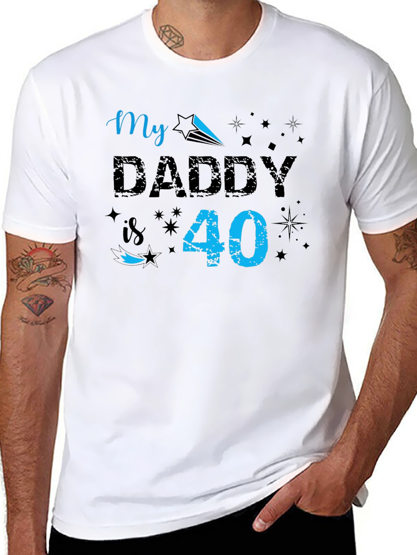 My Daddy is 40 Birthday T-Shirt