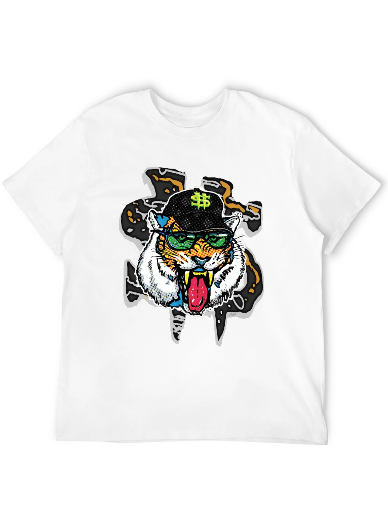 Tiger in Shades Graphic Tee