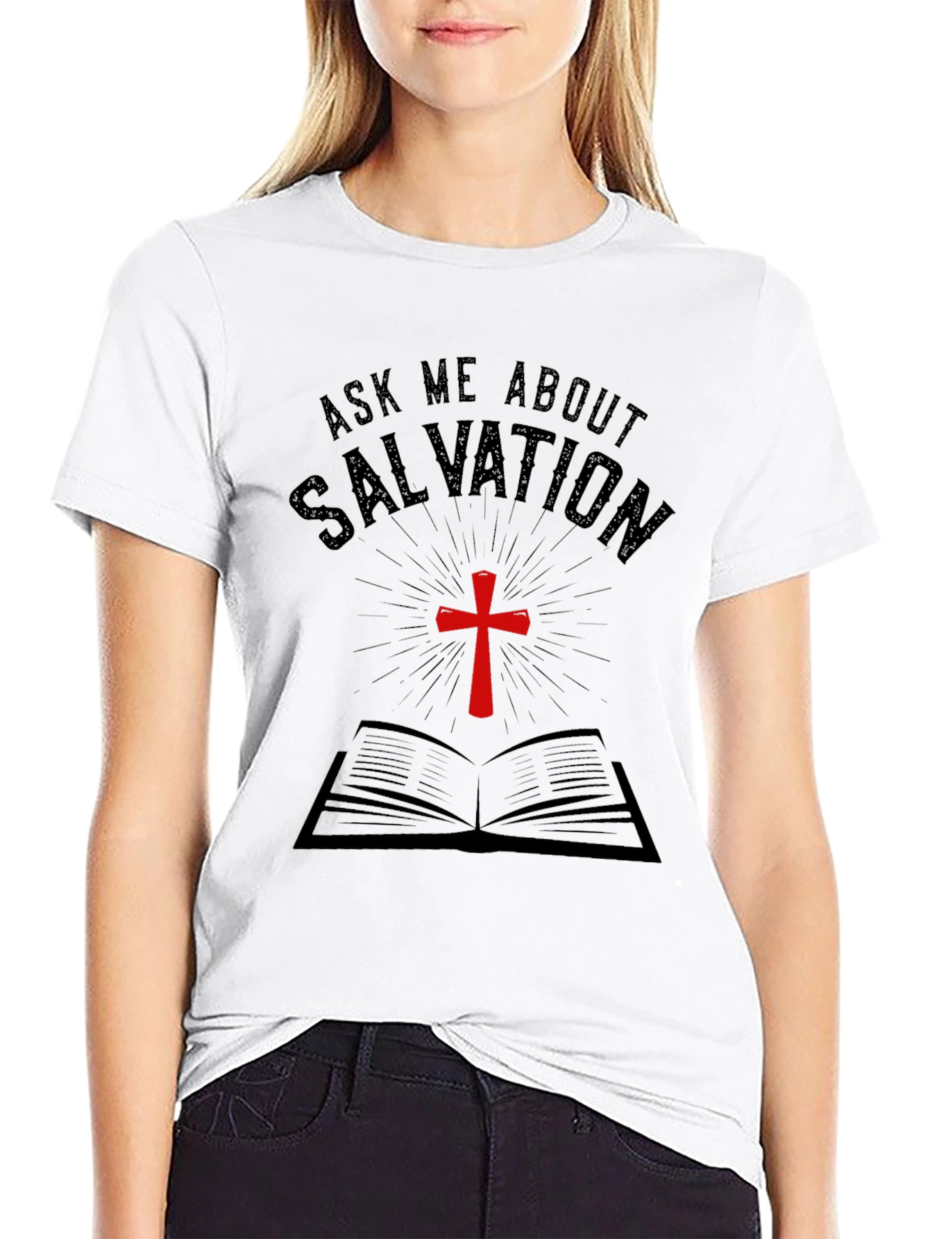 Ask Me About Salvation T-Shirt