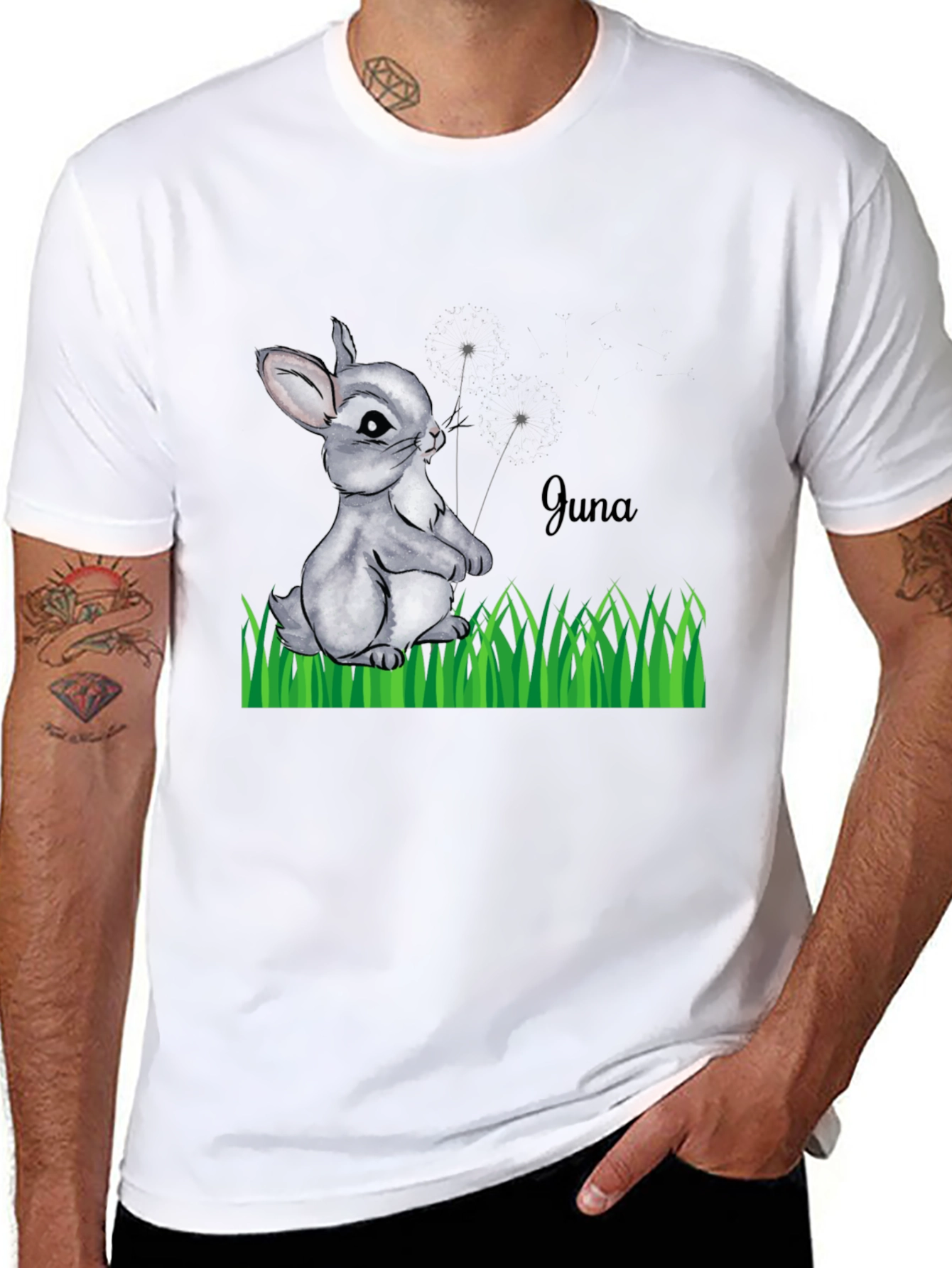 Cute Bunny T-Shirt - Juna Design