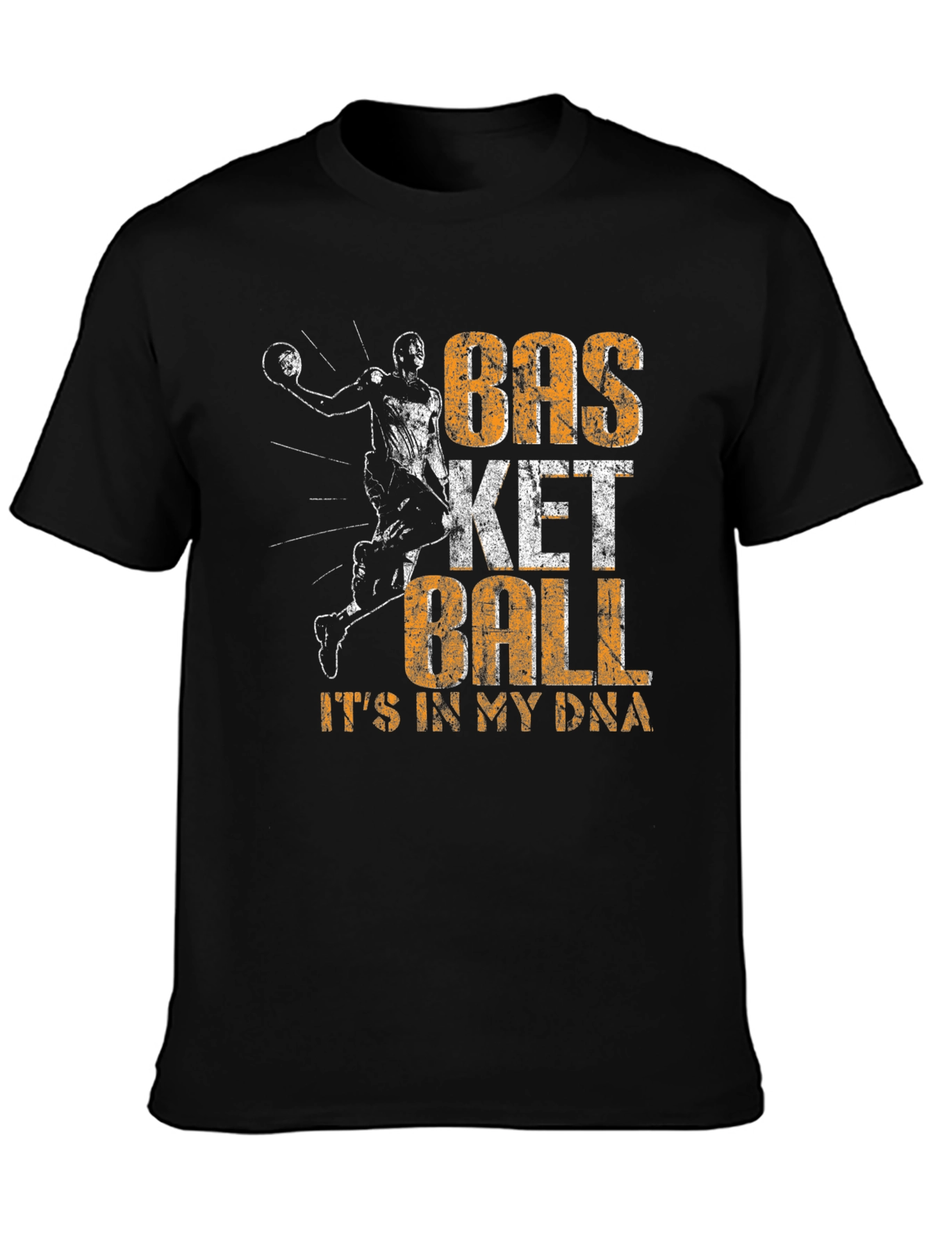 Basketball DNA T-Shirt - Sports Fan Apparel