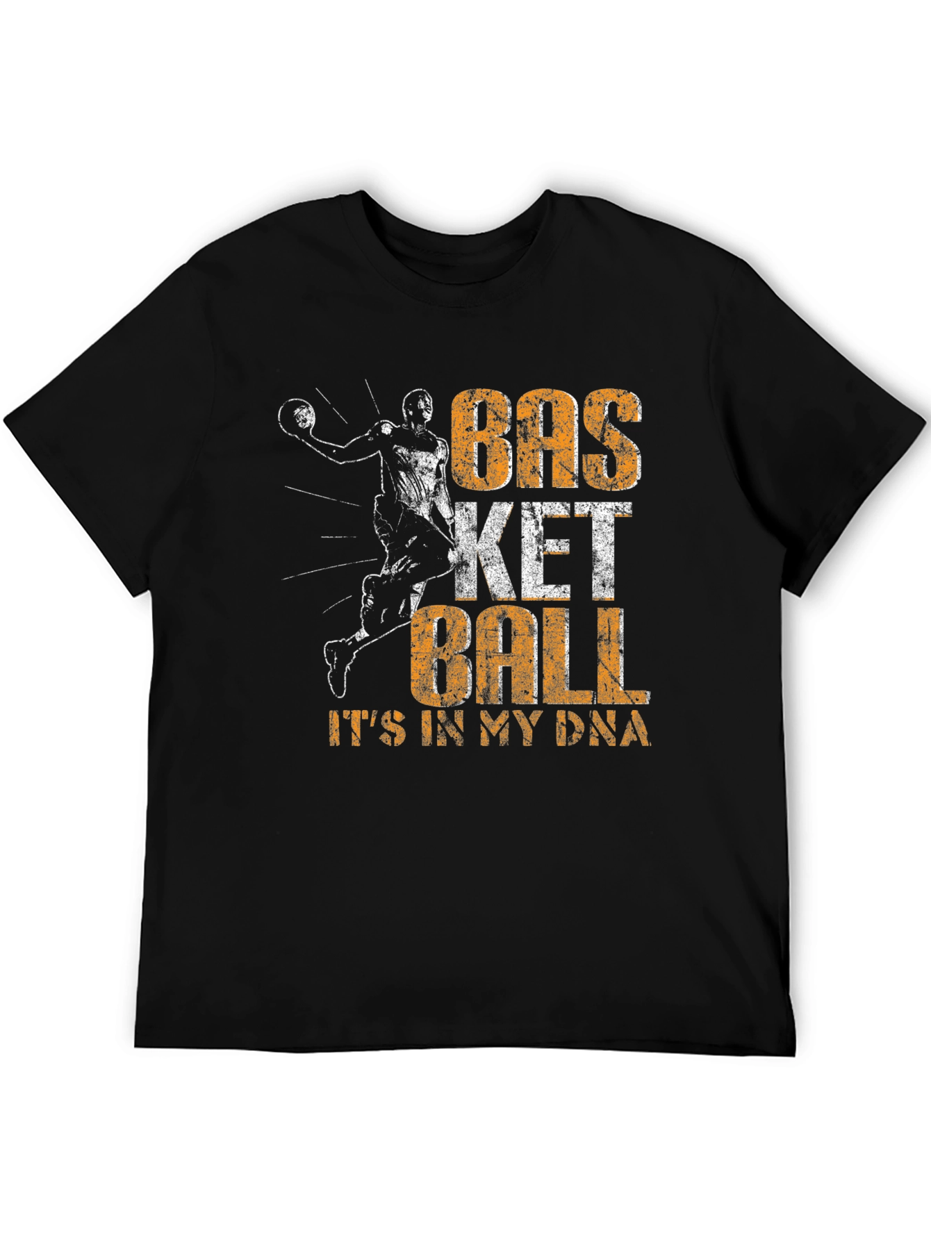 Basketball DNA T-Shirt - Sports Fan Apparel