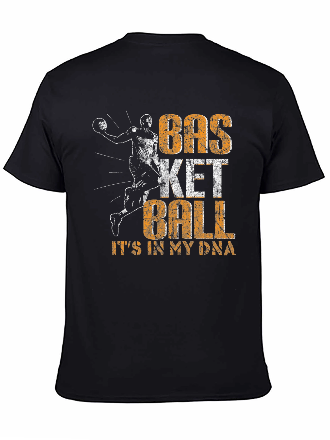 Basketball DNA T-Shirt - Sports Fan Apparel