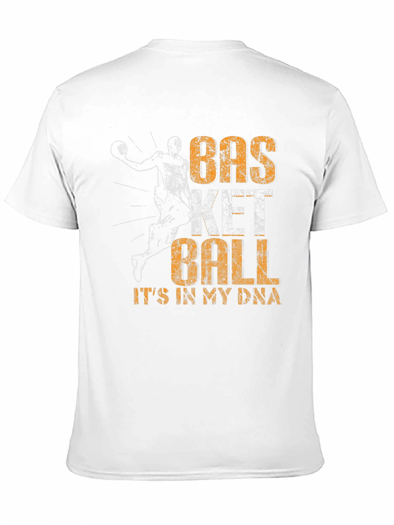 Basketball DNA T-Shirt - Sports Fan Apparel