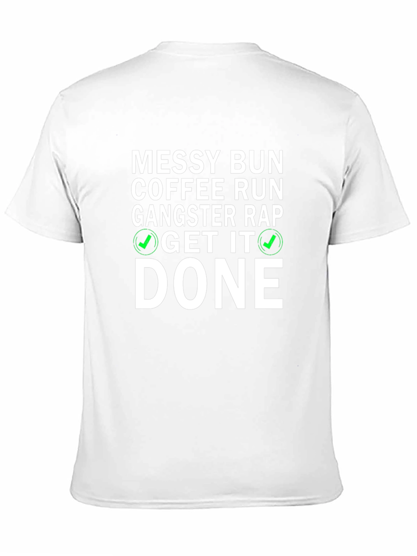 Messy Bun Coffee Run Graphic Tee