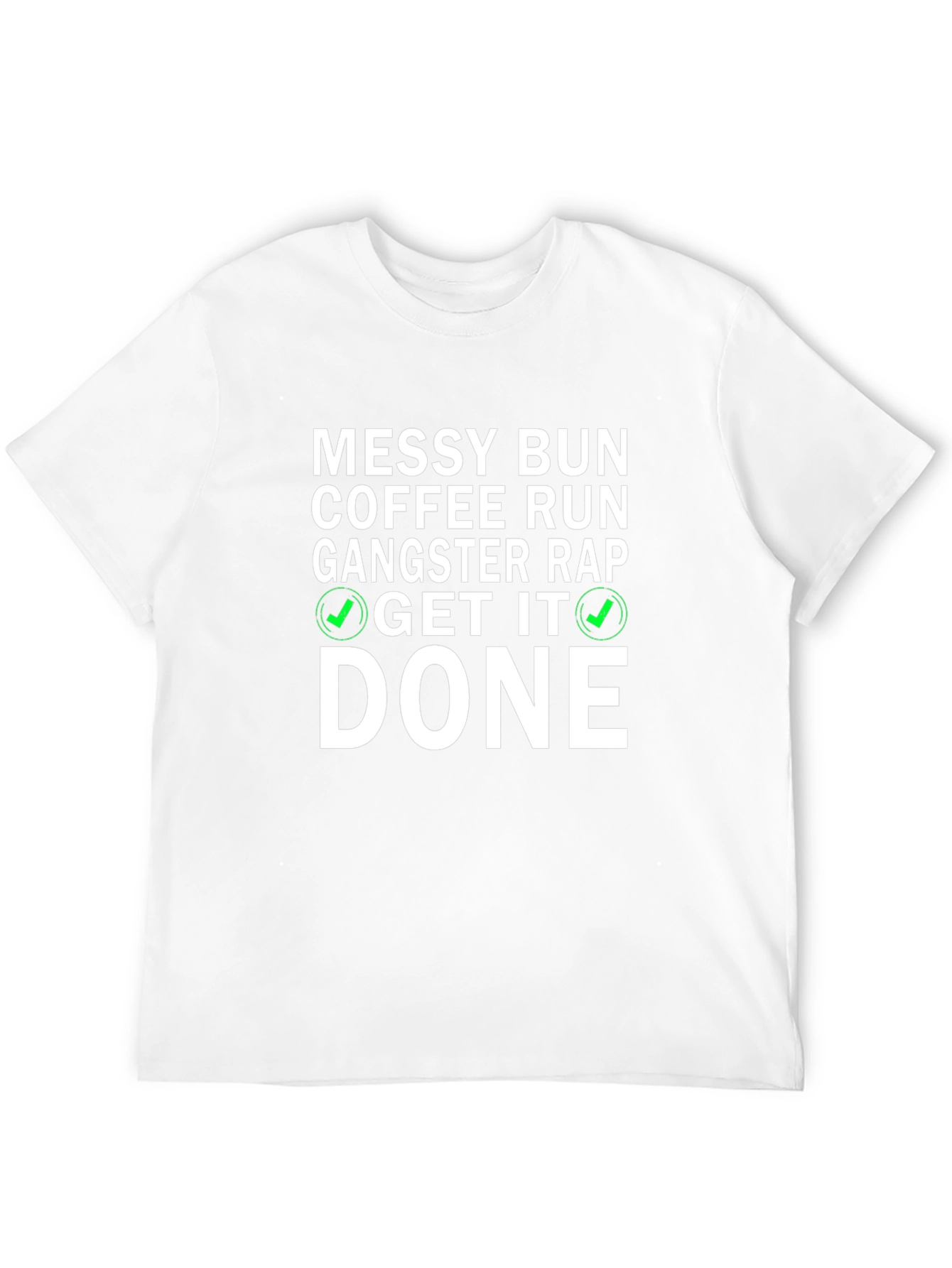 Messy Bun Coffee Run Graphic Tee