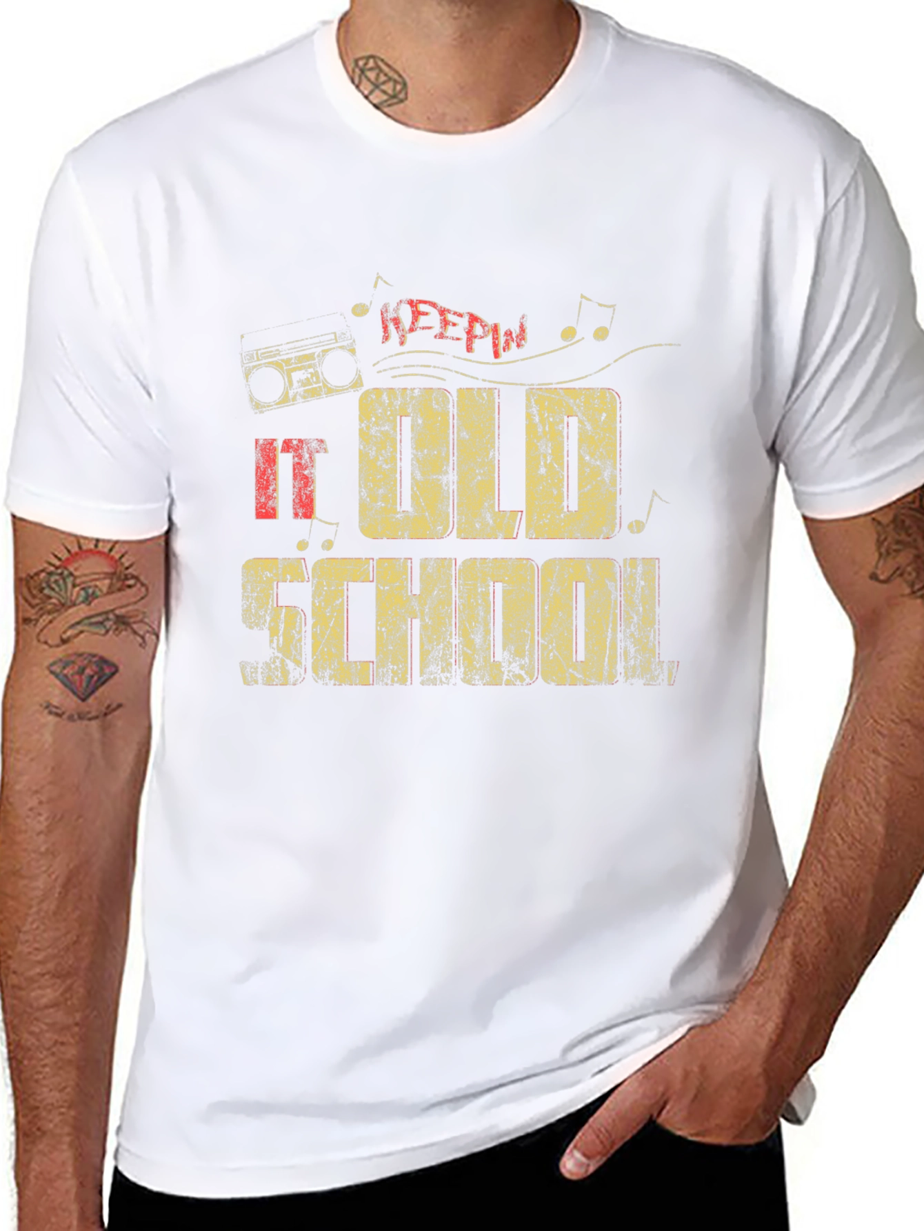 Keep It Old School Graphic T-Shirt