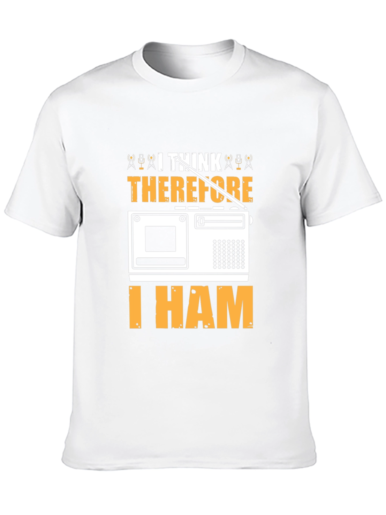 I Think Therefore I HAM Radio T-Shirt