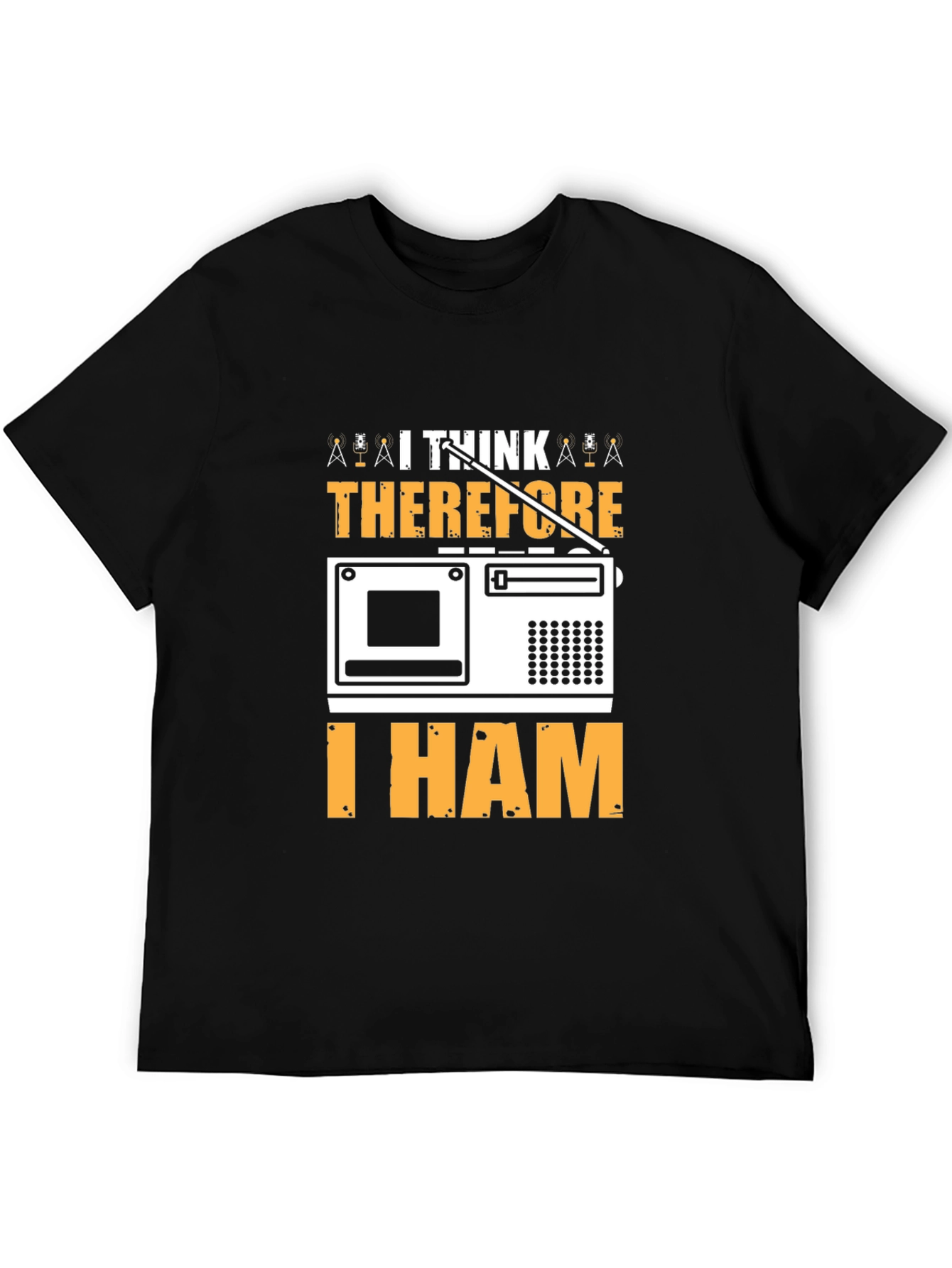 I Think Therefore I HAM Radio T-Shirt