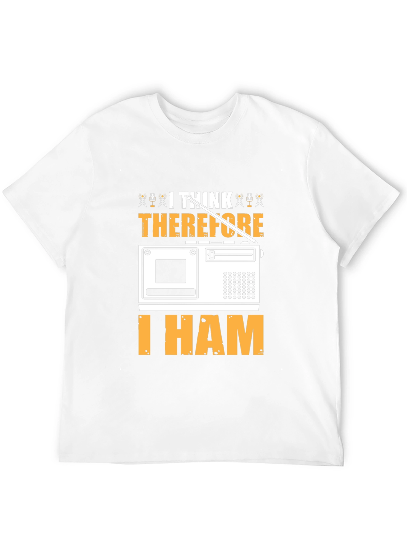I Think Therefore I HAM Radio T-Shirt