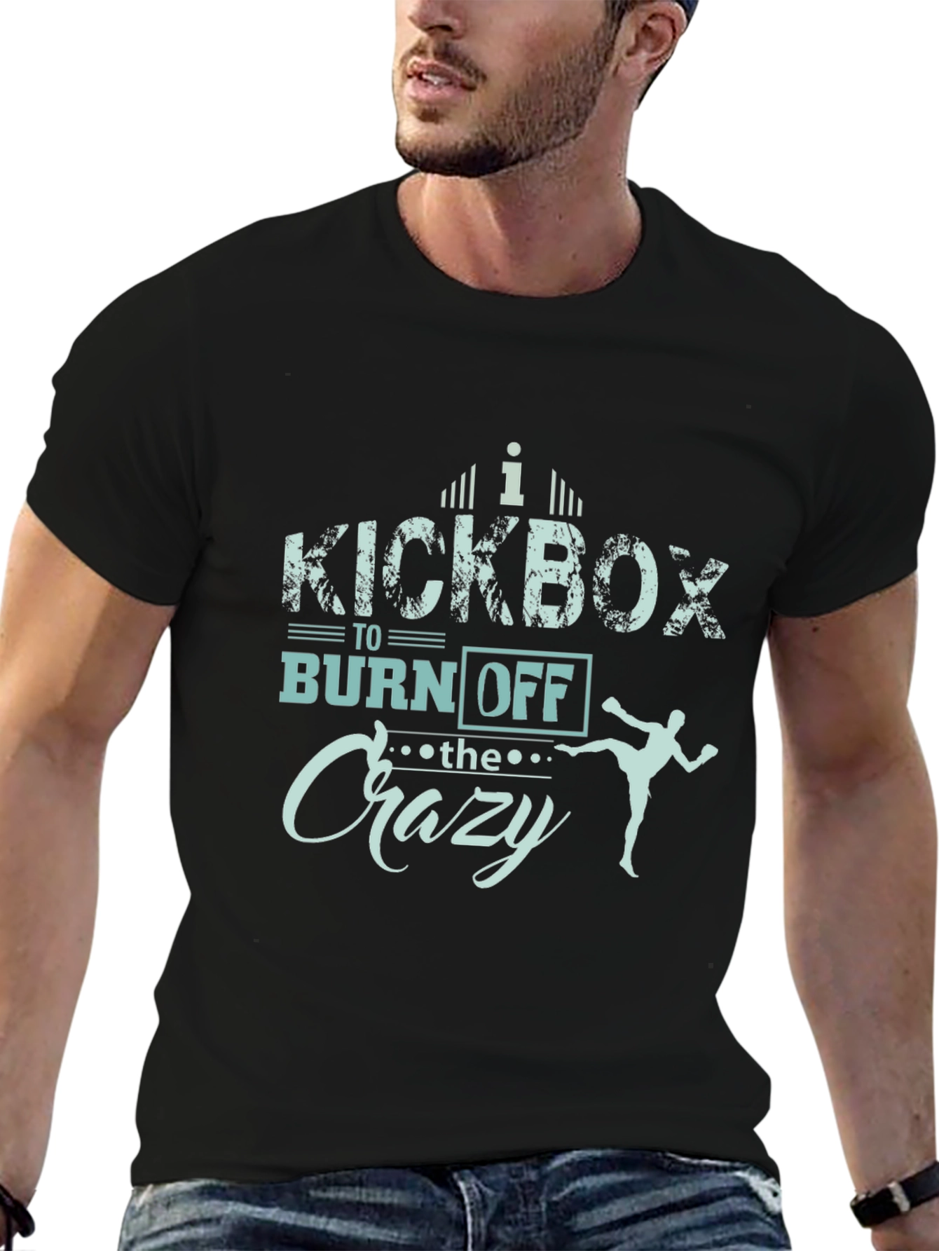 Kickbox to Burn Off the Crazy T-Shirt