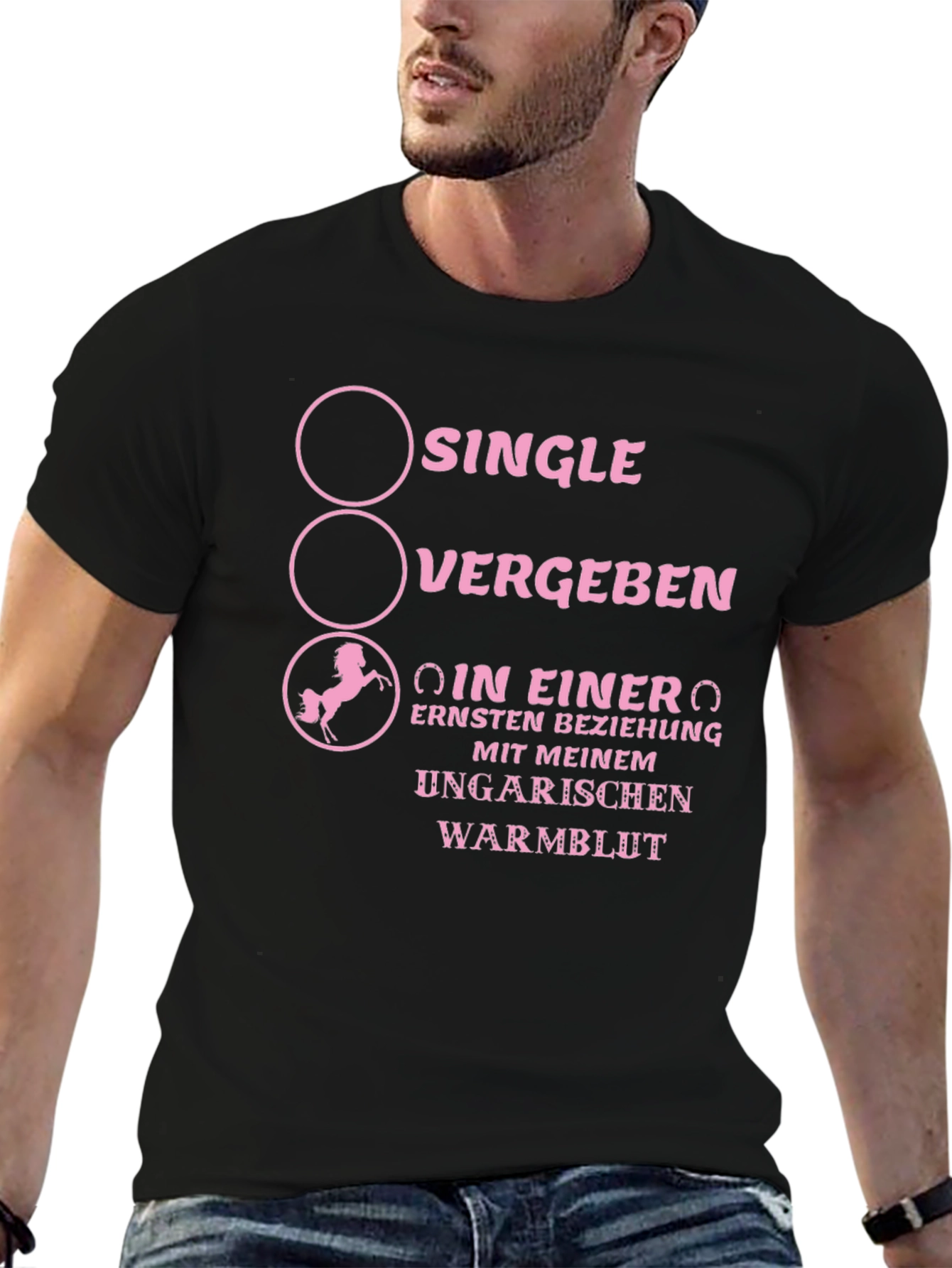 Single Vergeben Warmblut Horse T-Shirt