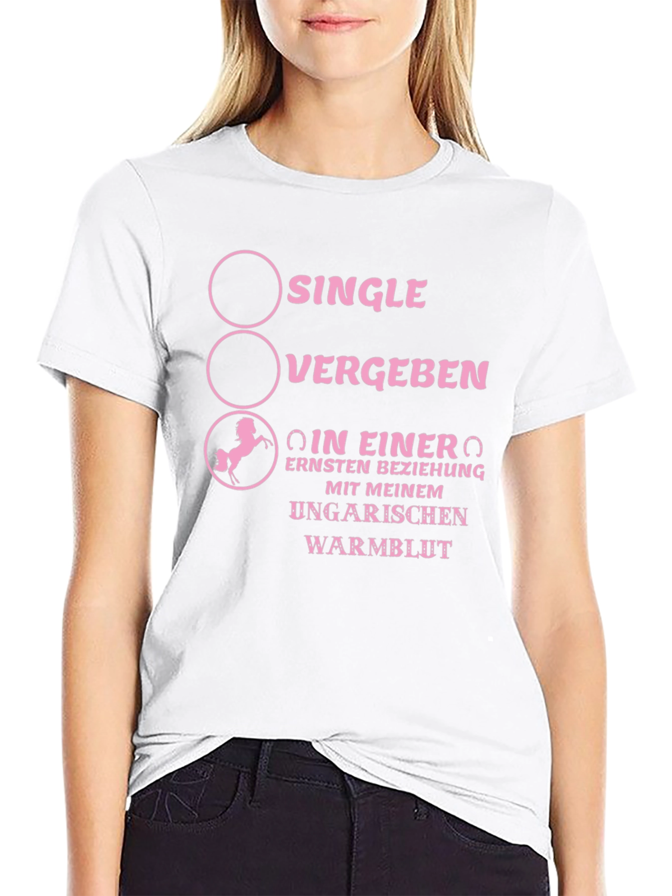 Single Vergeben Warmblut Horse T-Shirt