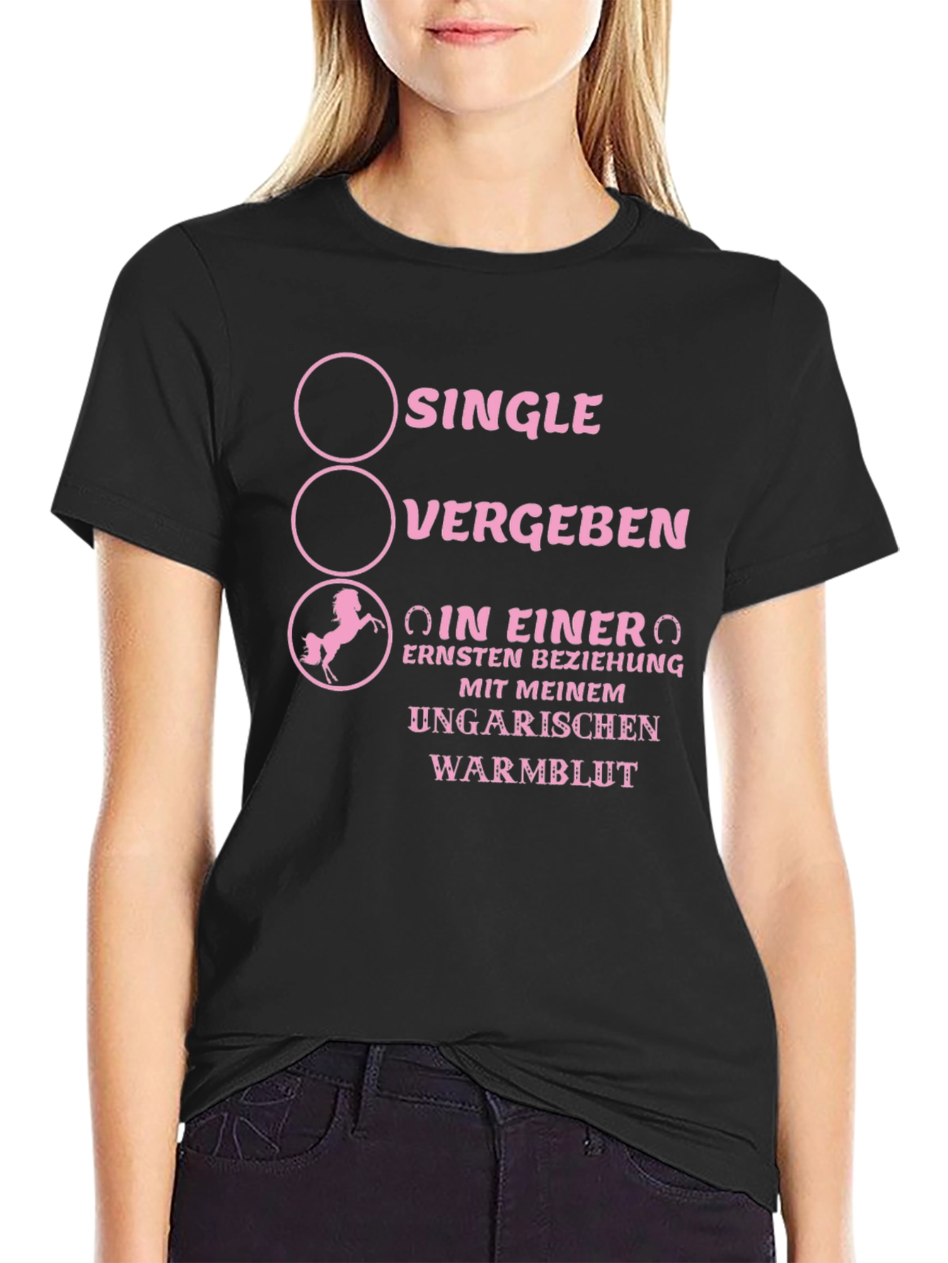 Single Vergeben Warmblut Horse T-Shirt