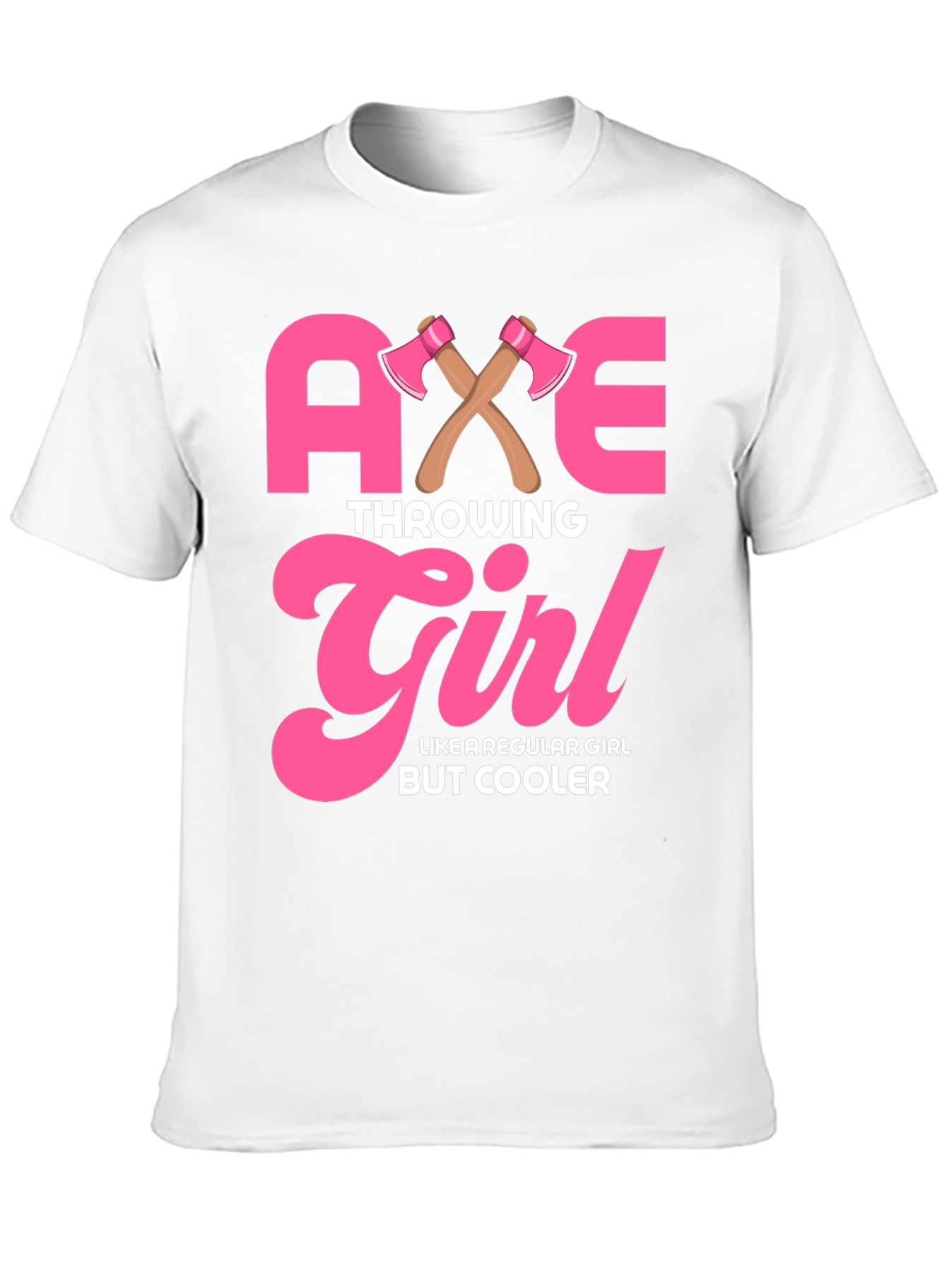 Axe Throwing Girl Graphic T-Shirt