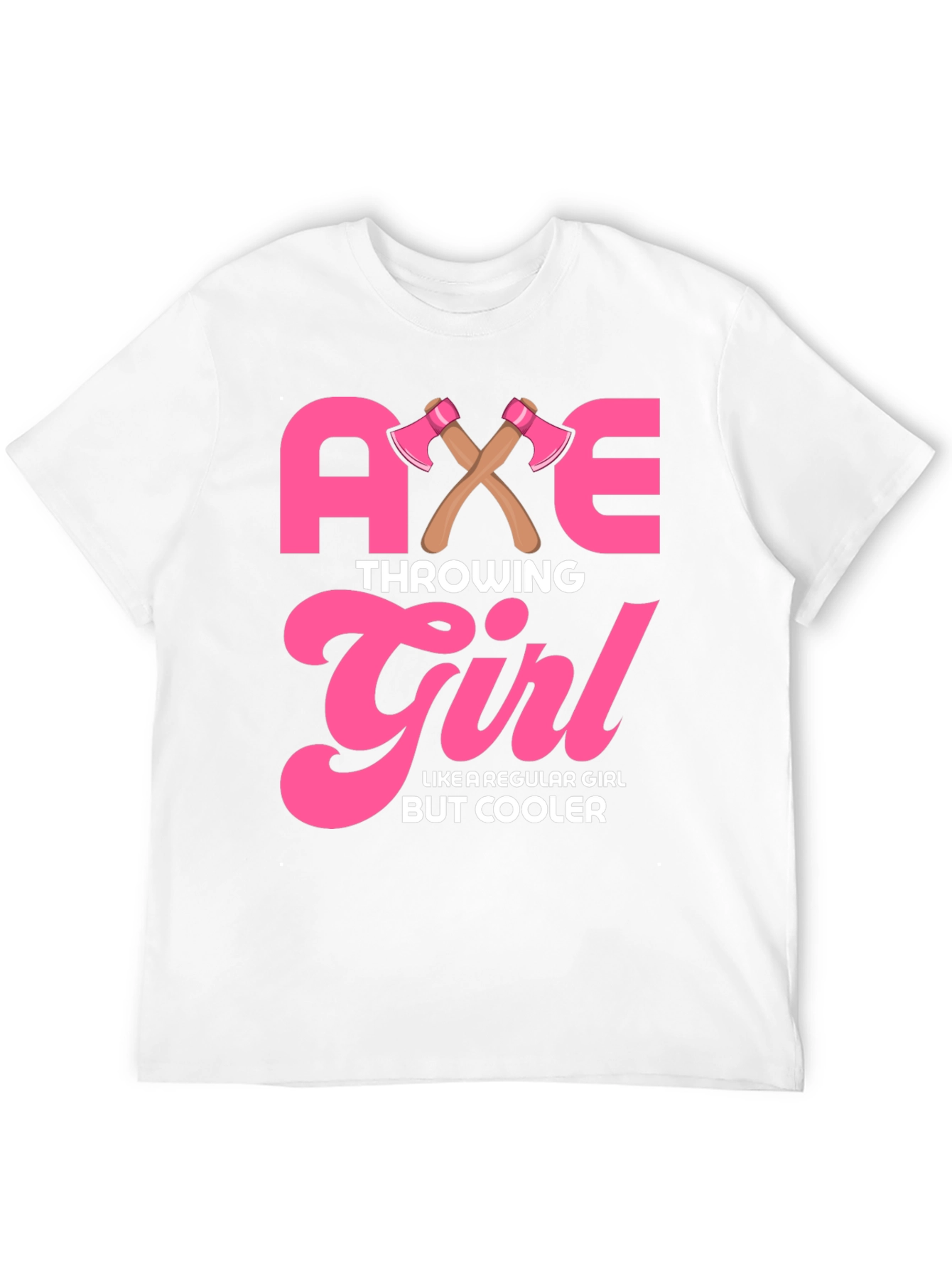 Axe Throwing Girl Graphic T-Shirt