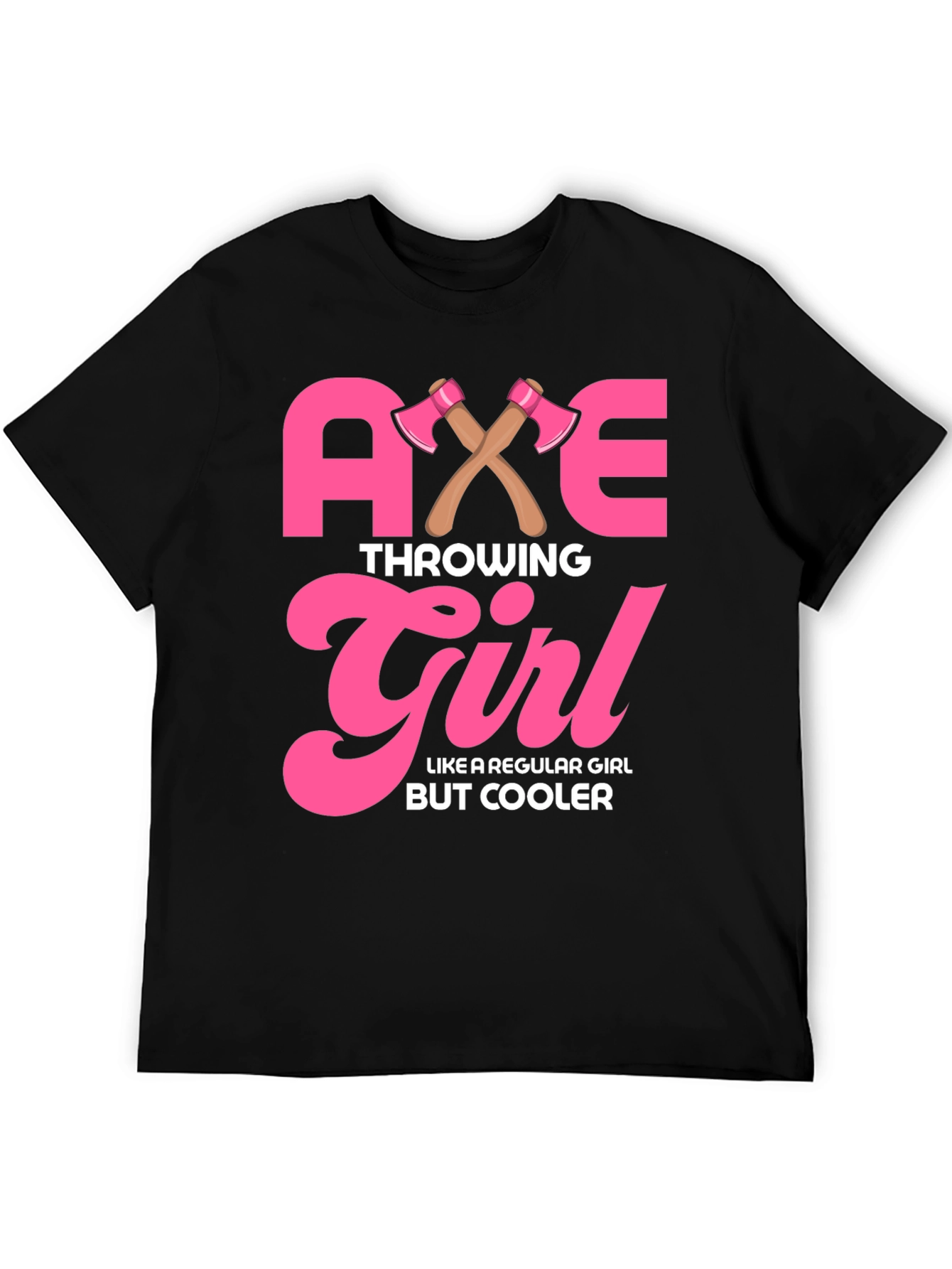 Axe Throwing Girl Graphic T-Shirt