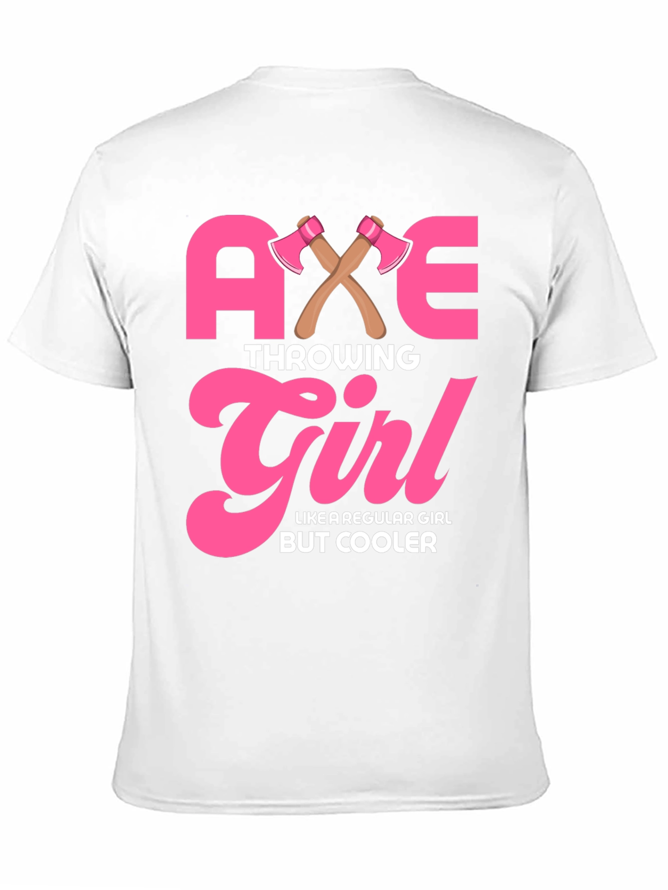 Axe Throwing Girl Graphic T-Shirt