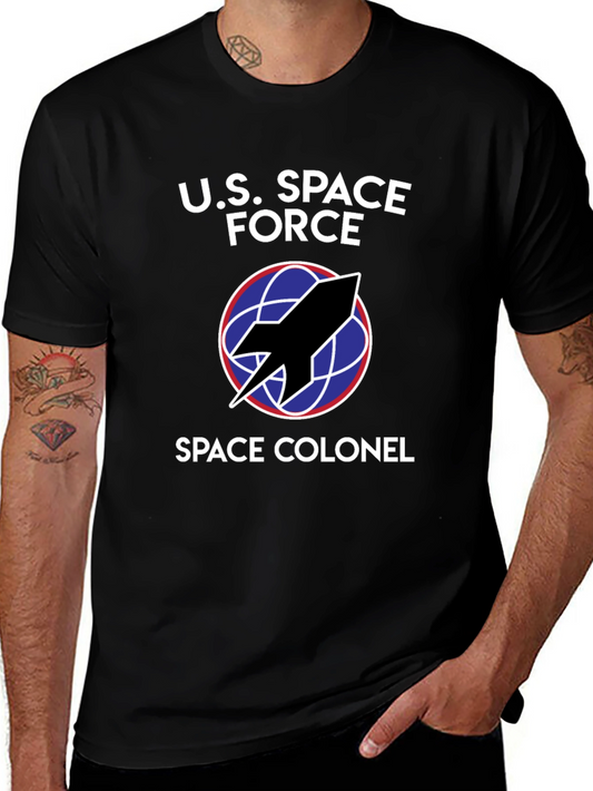 U.S. Space Force Space Colonel Graphic T-Shirt