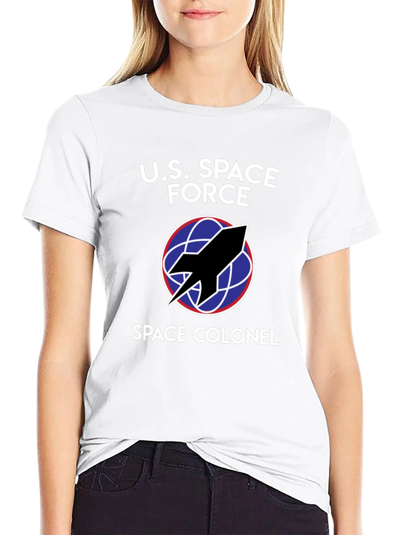 U.S. Space Force Space Colonel Graphic T-Shirt