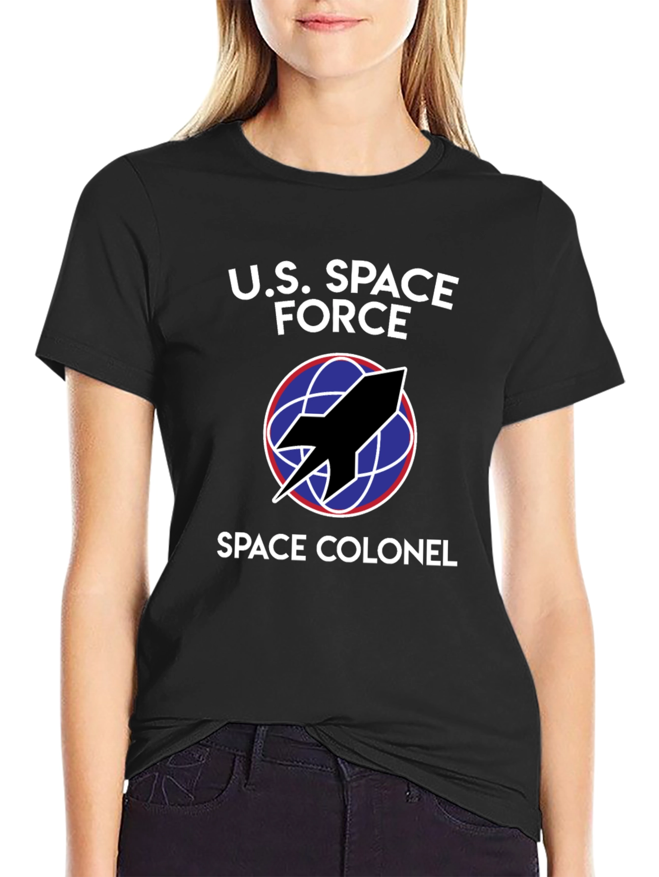 U.S. Space Force Space Colonel Graphic T-Shirt