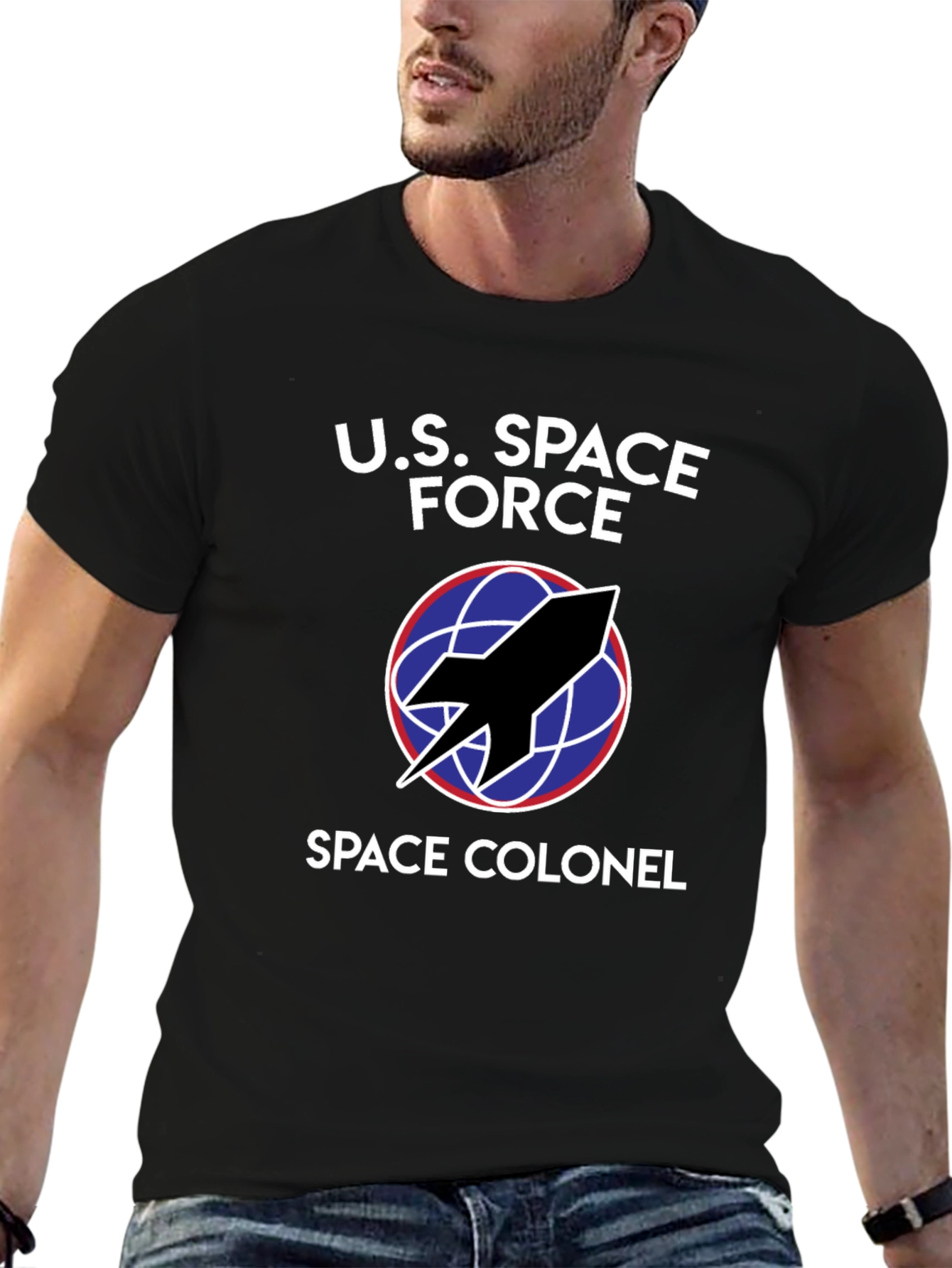 U.S. Space Force Space Colonel Graphic T-Shirt