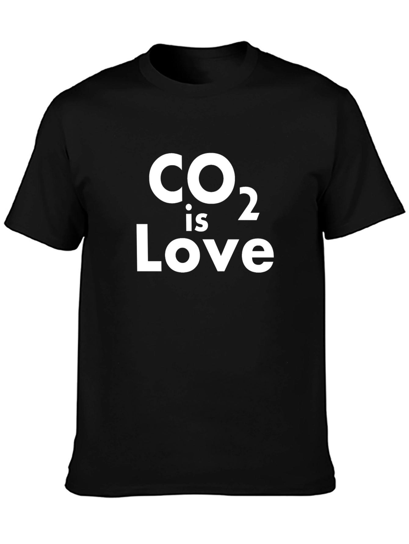 CO2 is Love Graphic Tee - Black T-Shirt