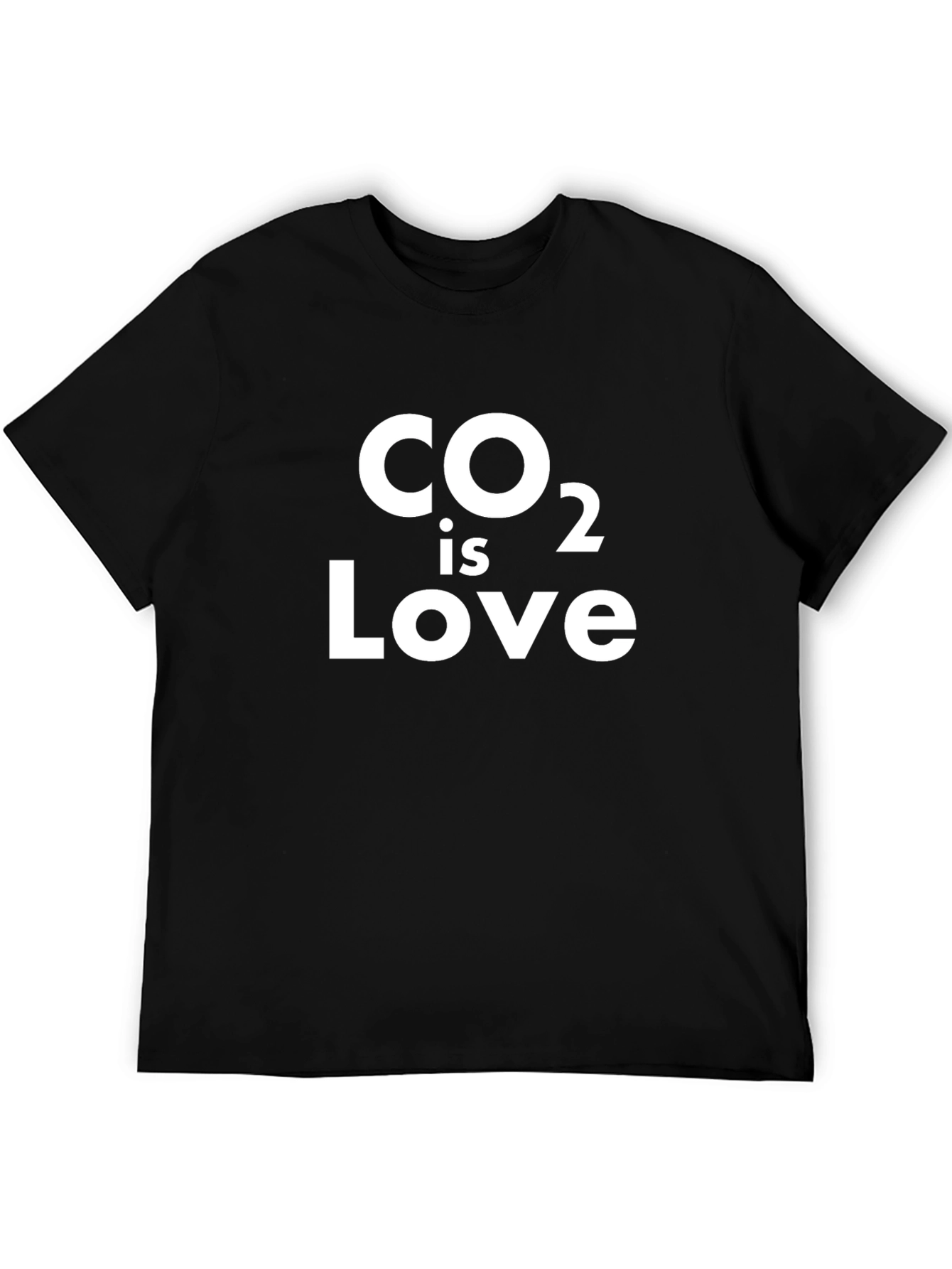 CO2 is Love Graphic Tee - Black T-Shirt