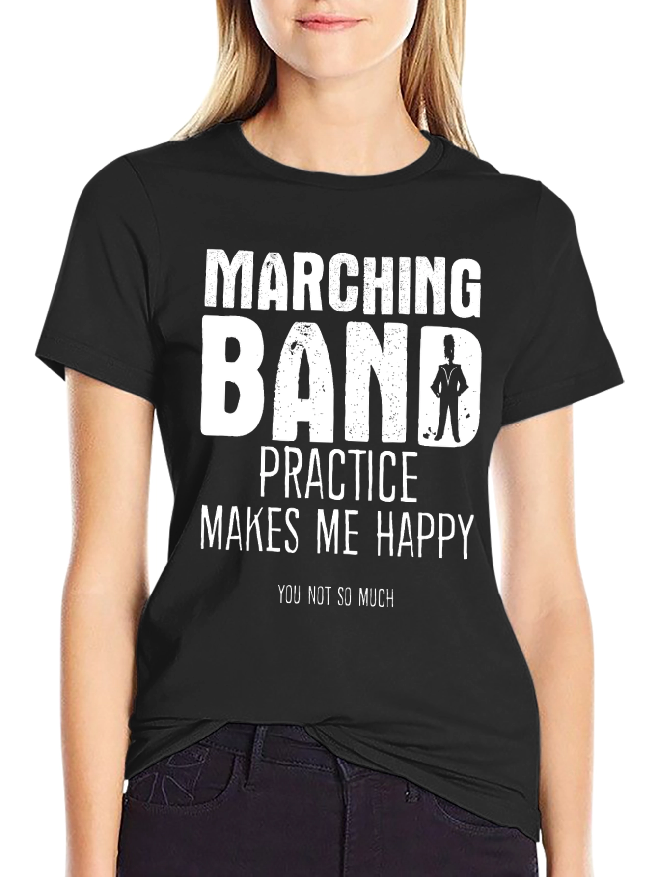 Marching Band T-Shirt - Practice Makes Me Happy