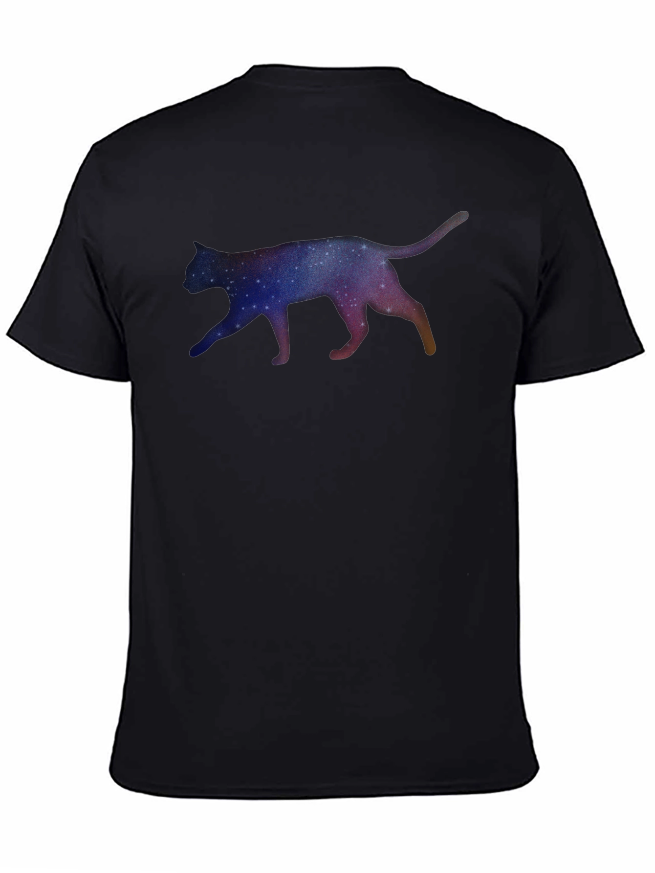 Cosmic Cat Graphic Tee - Unique Unisex T-Shirt
