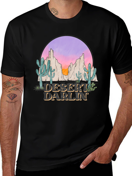 Desert Darlin Graphic Tee - Western Style
