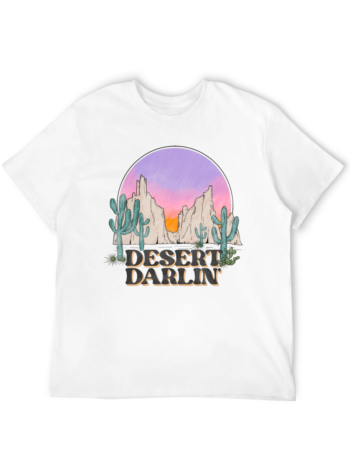 Desert Darlin Graphic Tee - Western Style