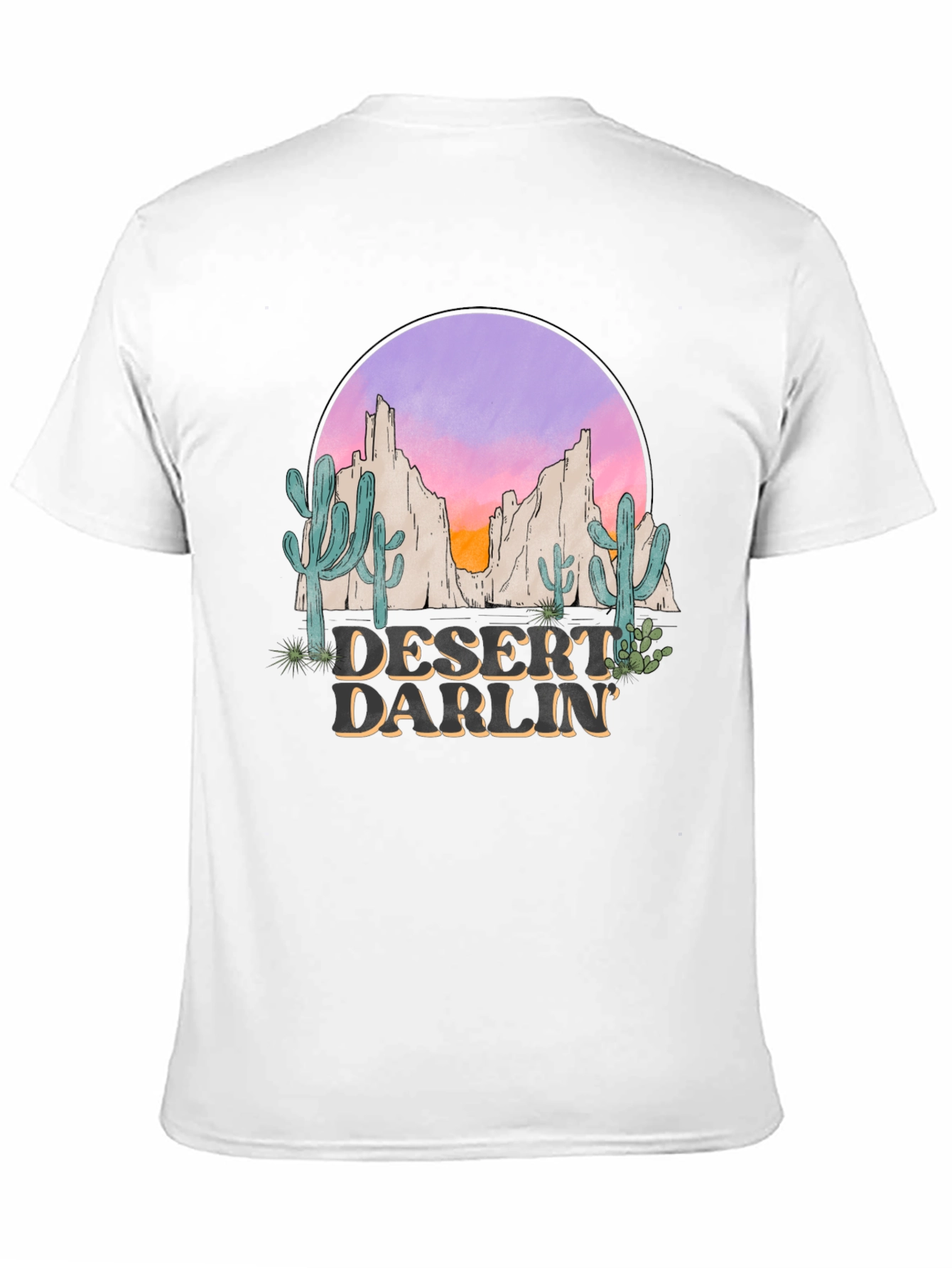 Desert Darlin Graphic Tee - Western Style