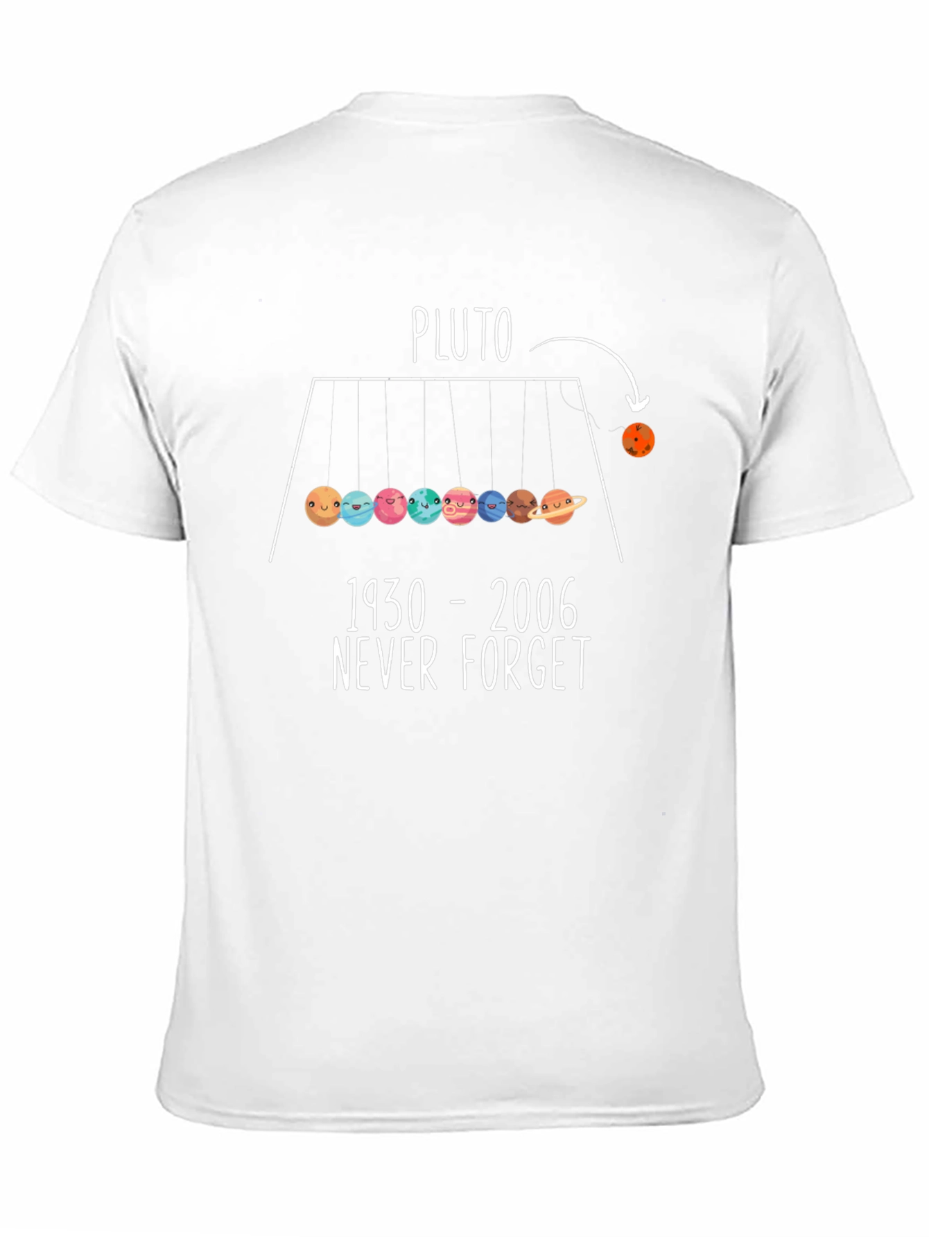 Pluto 1930-2006 Never Forget T-Shirt