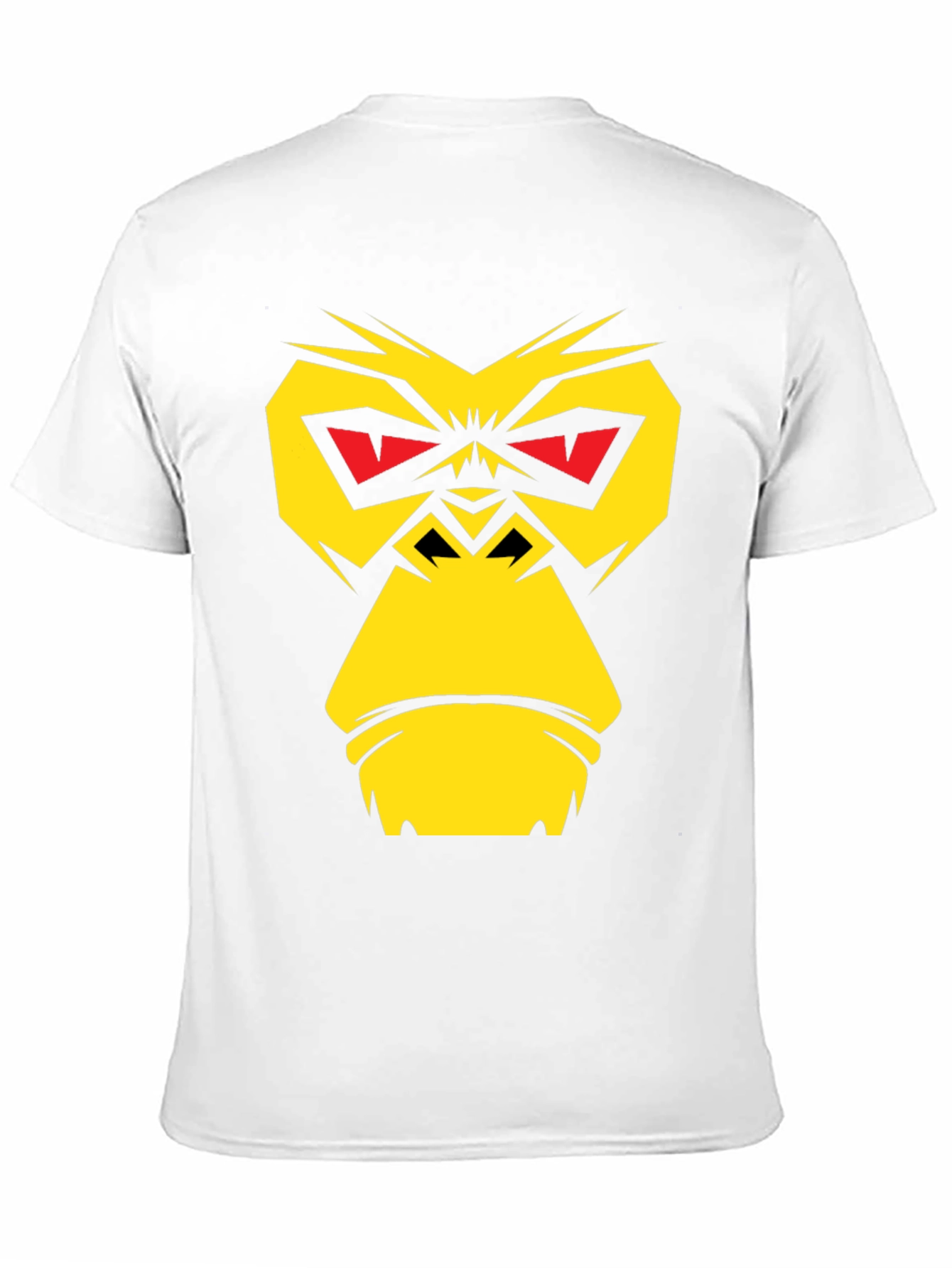 Bold Gorilla Graphic Tee - Black Cotton Blend